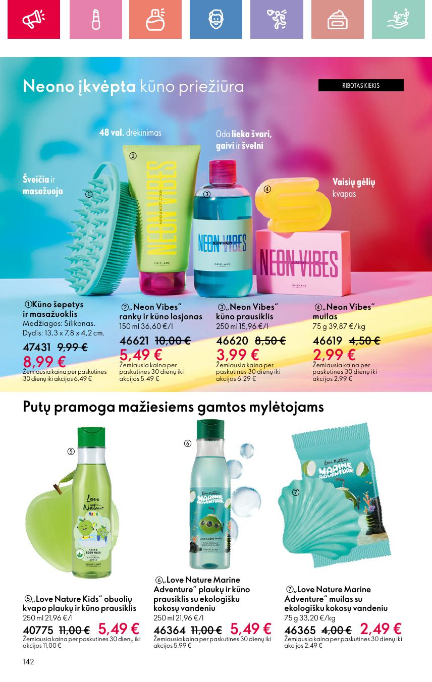Naujas ORIFLAME katalogas galioja 2025.06.22 - 2025.07.12
