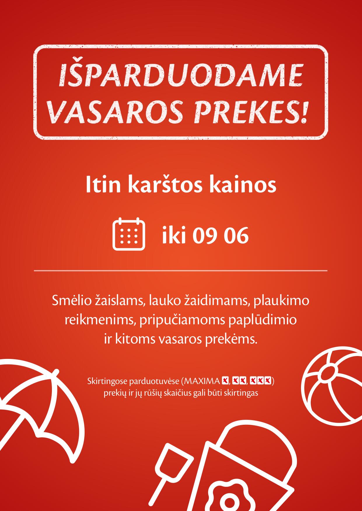 Naujausias MAXIMA kaininis katalogas 2023.08.15 - 2023.08.21