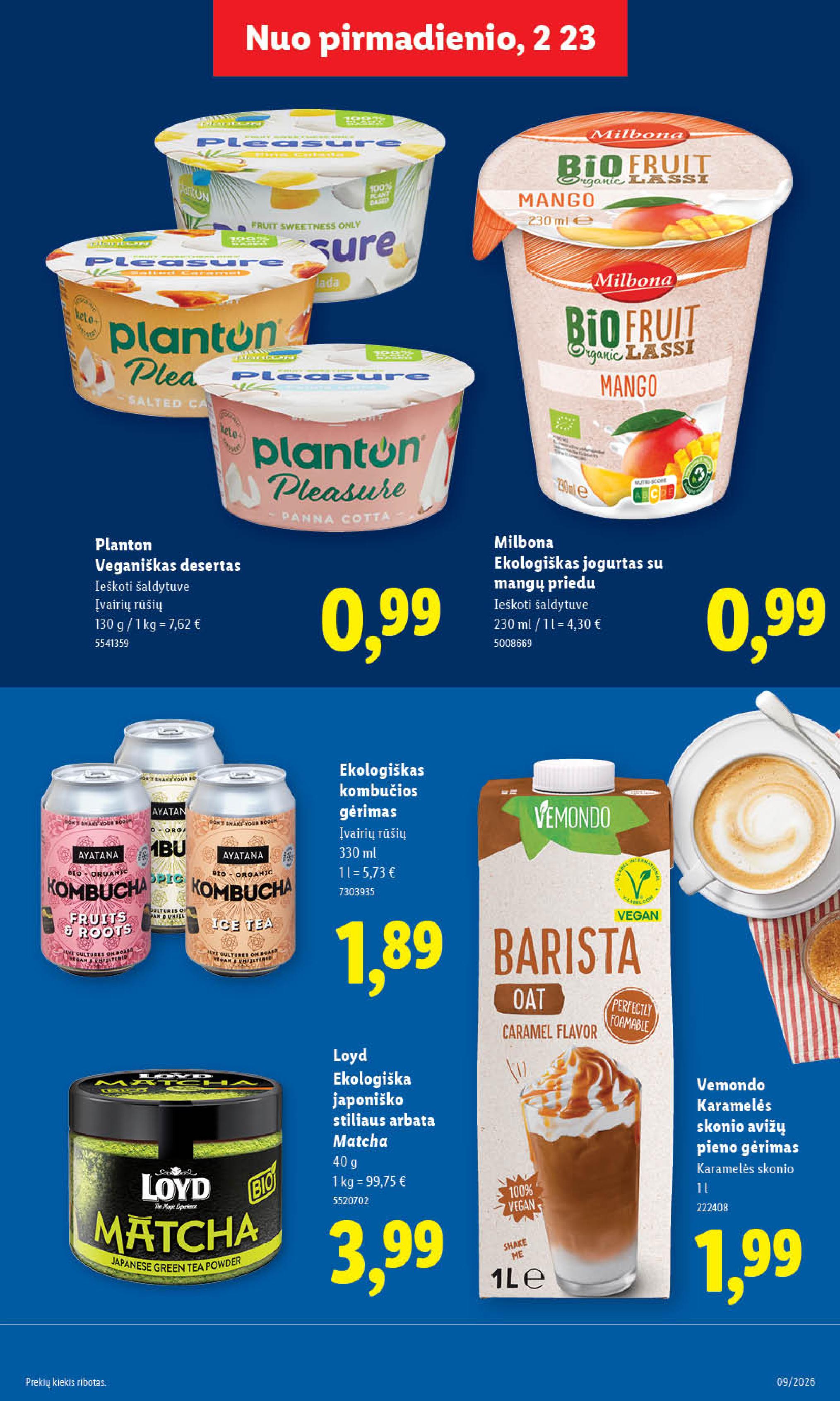 Naujausias LIDL kaininis katalogas 2026.02.23 - 2026.03.01