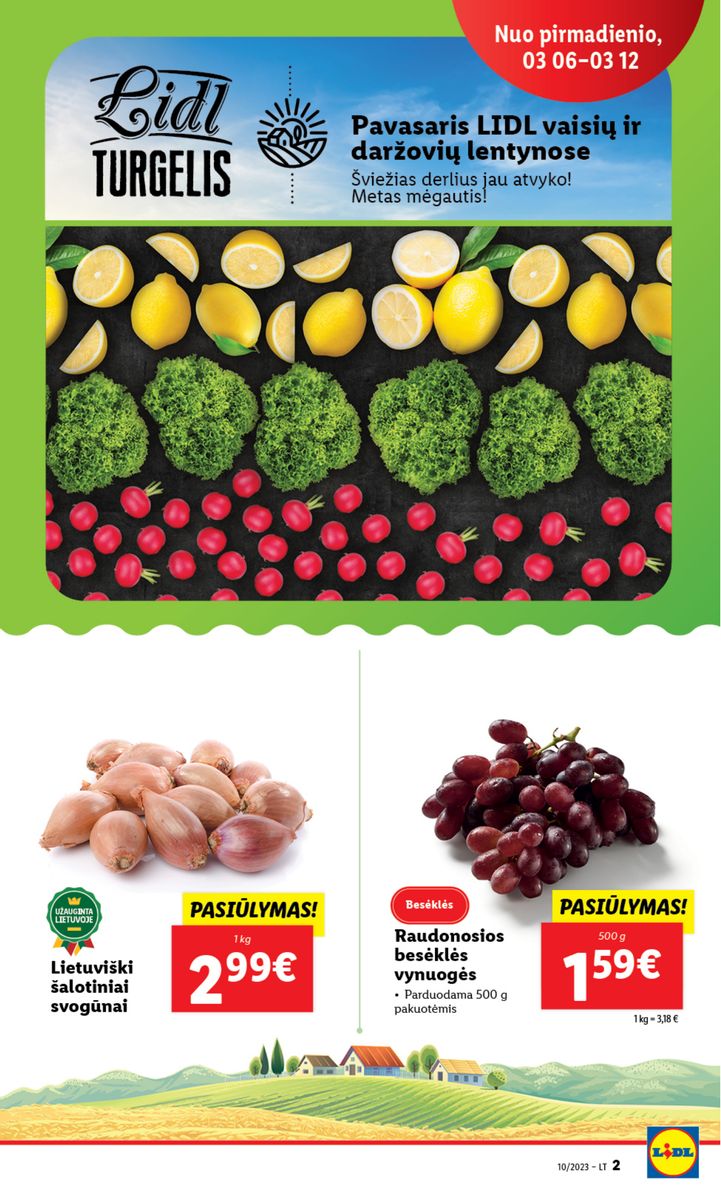 Naujausias LIDL kaininis katalogas 2023.03.06 - 2023.03.12
