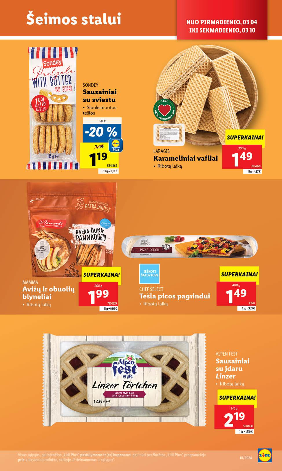 Naujausias LIDL kaininis katalogas 2024.03.04 - 2024.03.10