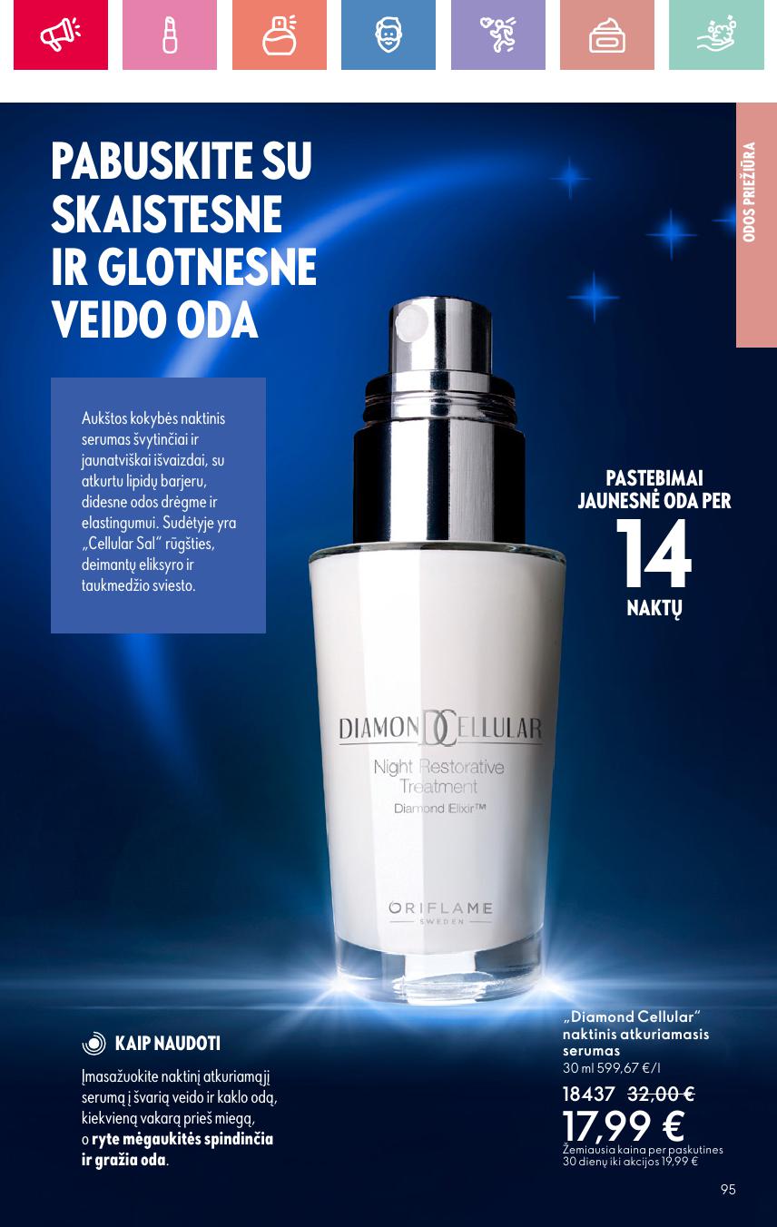 ORIFLAME katalogas galioja 2025.08.03 - 2025.08.23