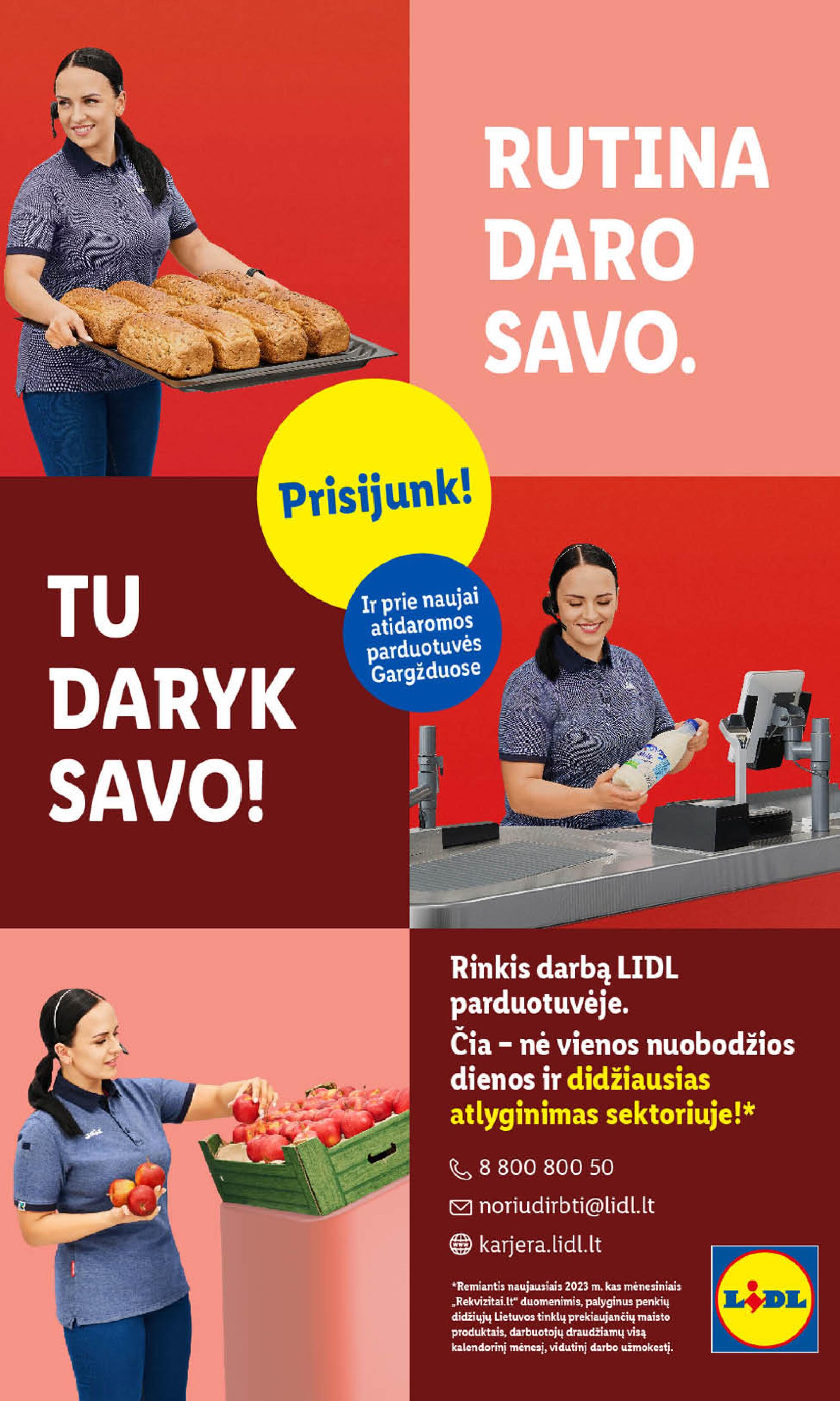 Naujausias LIDL kaininis katalogas 2023.11.20 - 2023.11.26