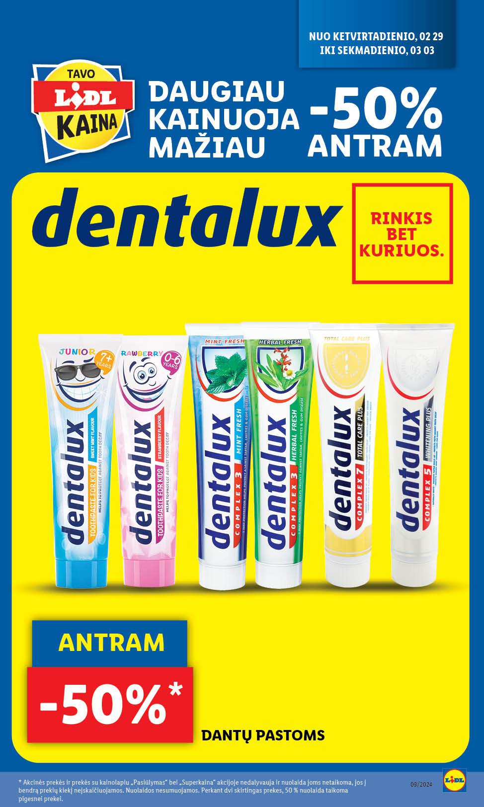 Naujausias LIDL kaininis katalogas 2024.02.26 - 2024.03.03