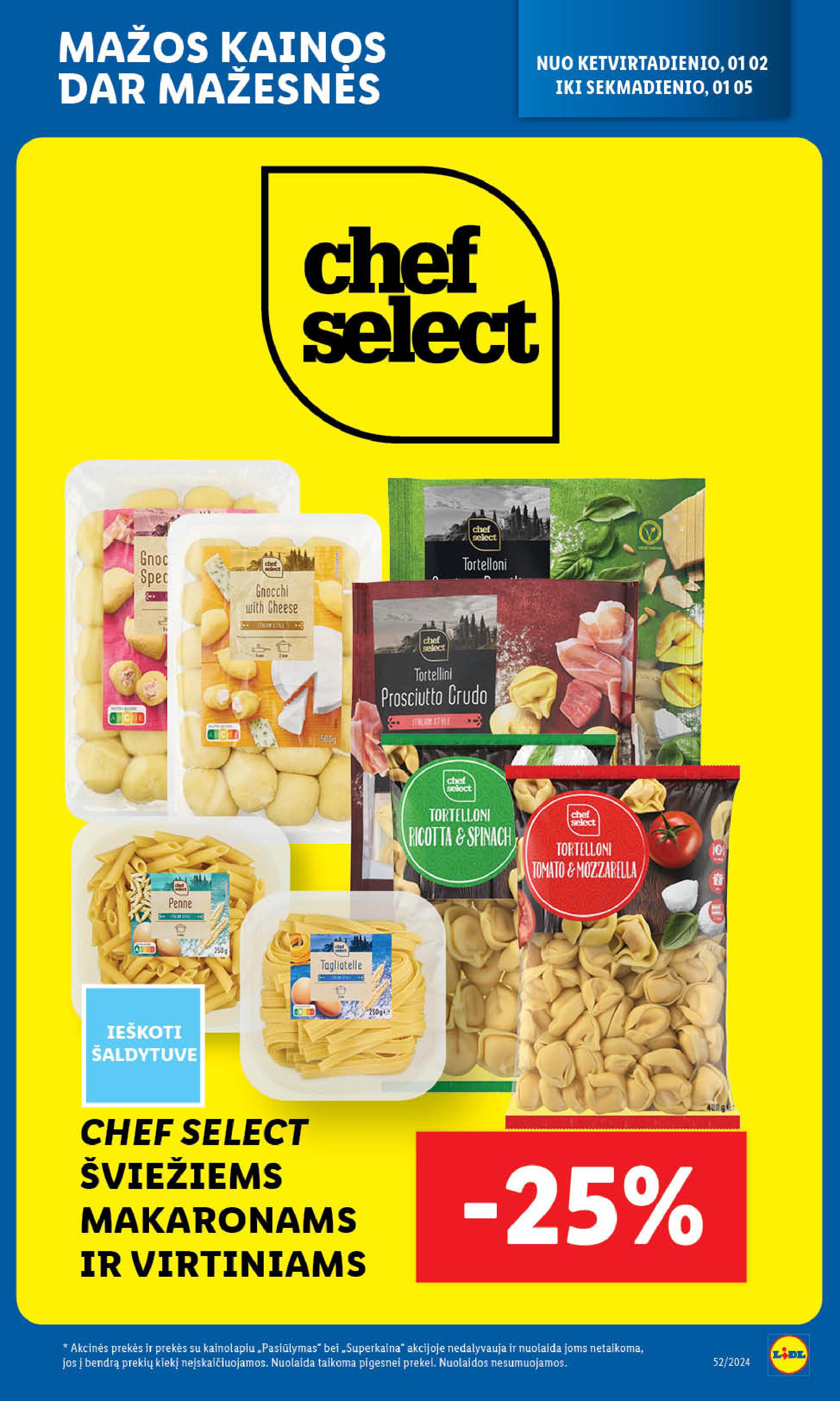 Naujausias LIDL kaininis katalogas 2024.12.26 - 2025.01.05