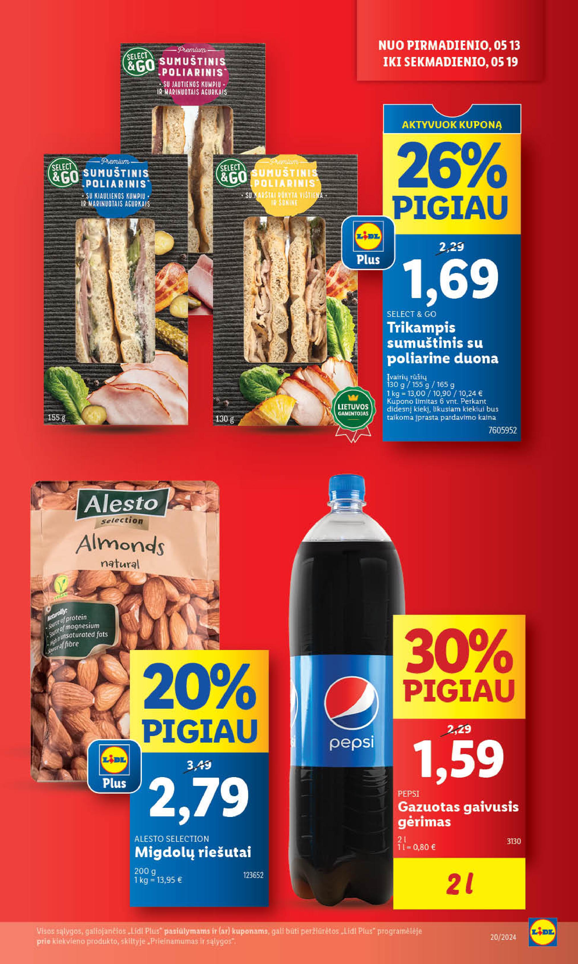 Naujausias LIDL kaininis katalogas 2024.05.13 - 2024.05.19