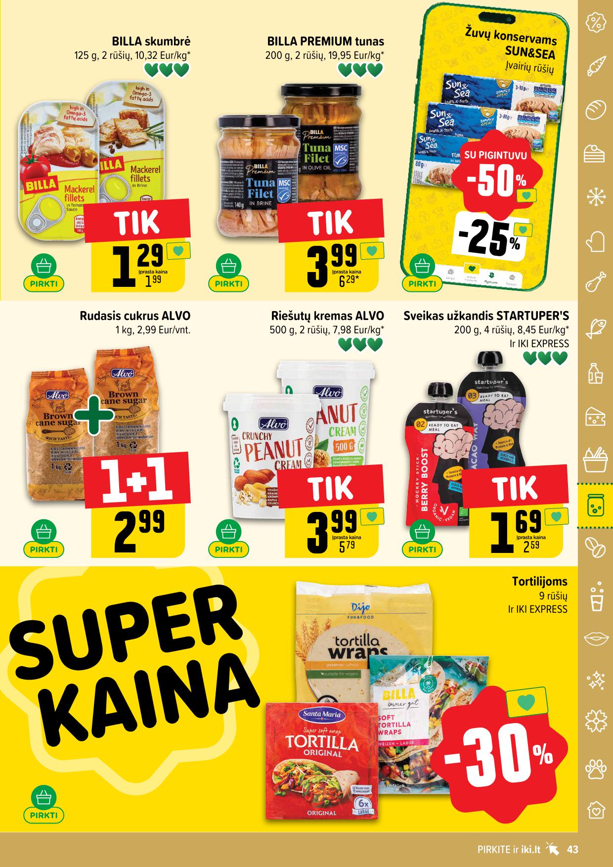 Naujausias IKI kaininis katalogas 2025.06.30 - 2025.07.06