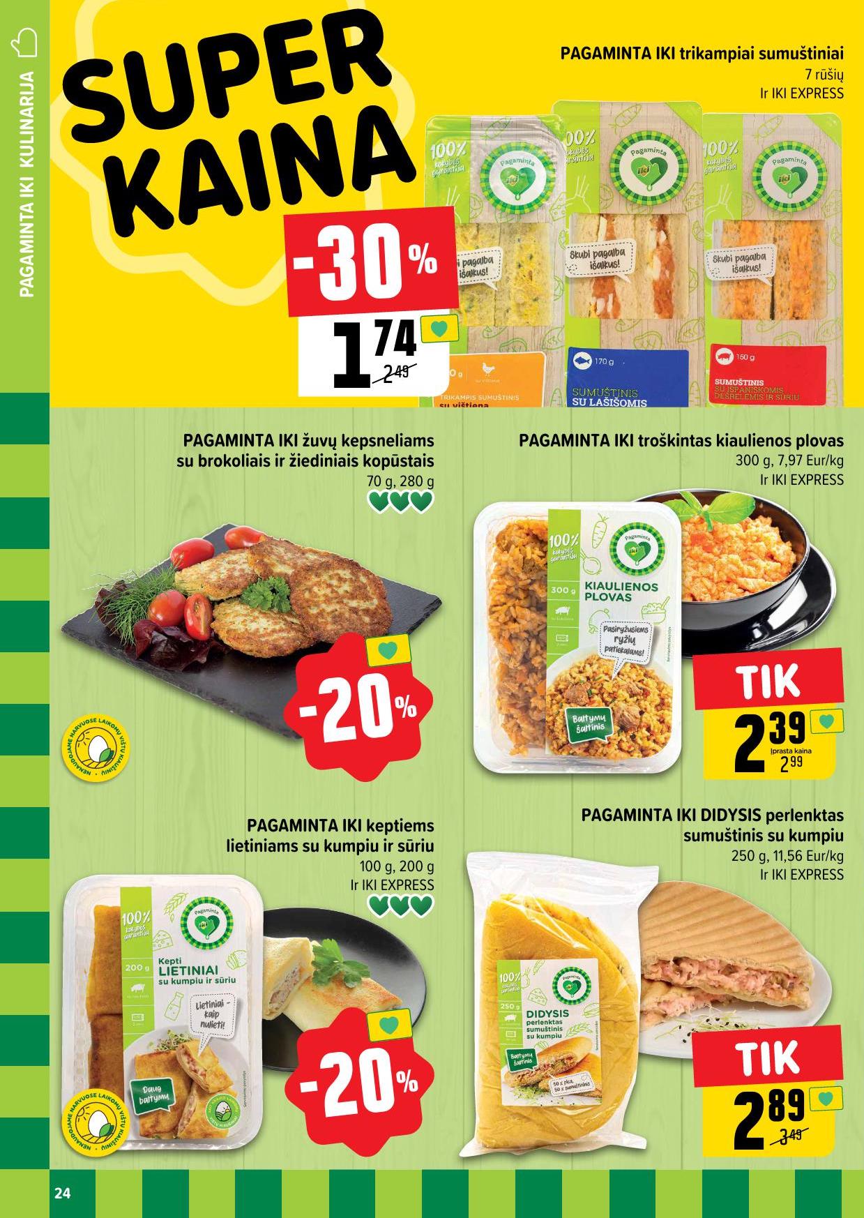 Naujausias IKI kaininis katalogas 2024.03.18 - 2024.03.24
