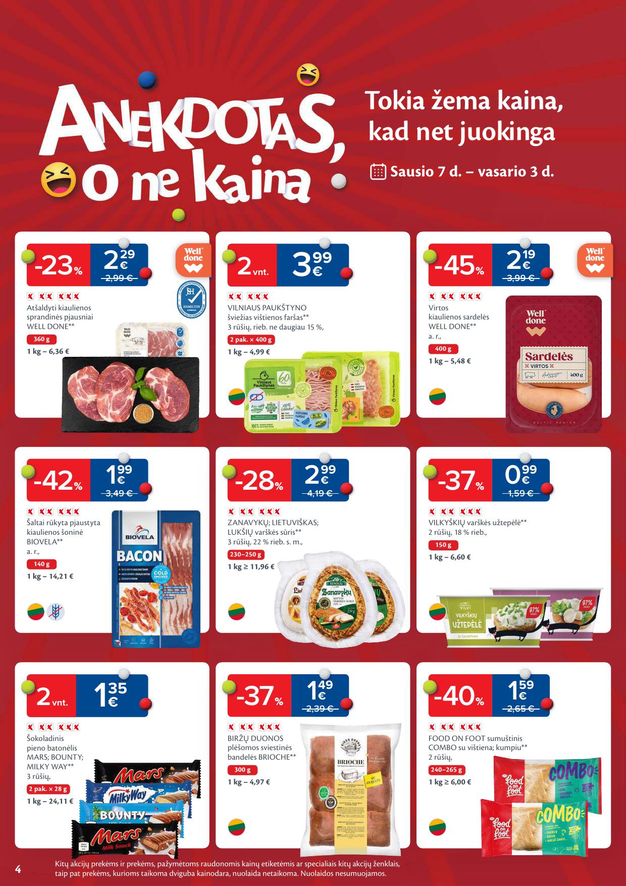 Naujausias MAXIMA kaininis katalogas 2025.01.14 - 2025.01.20