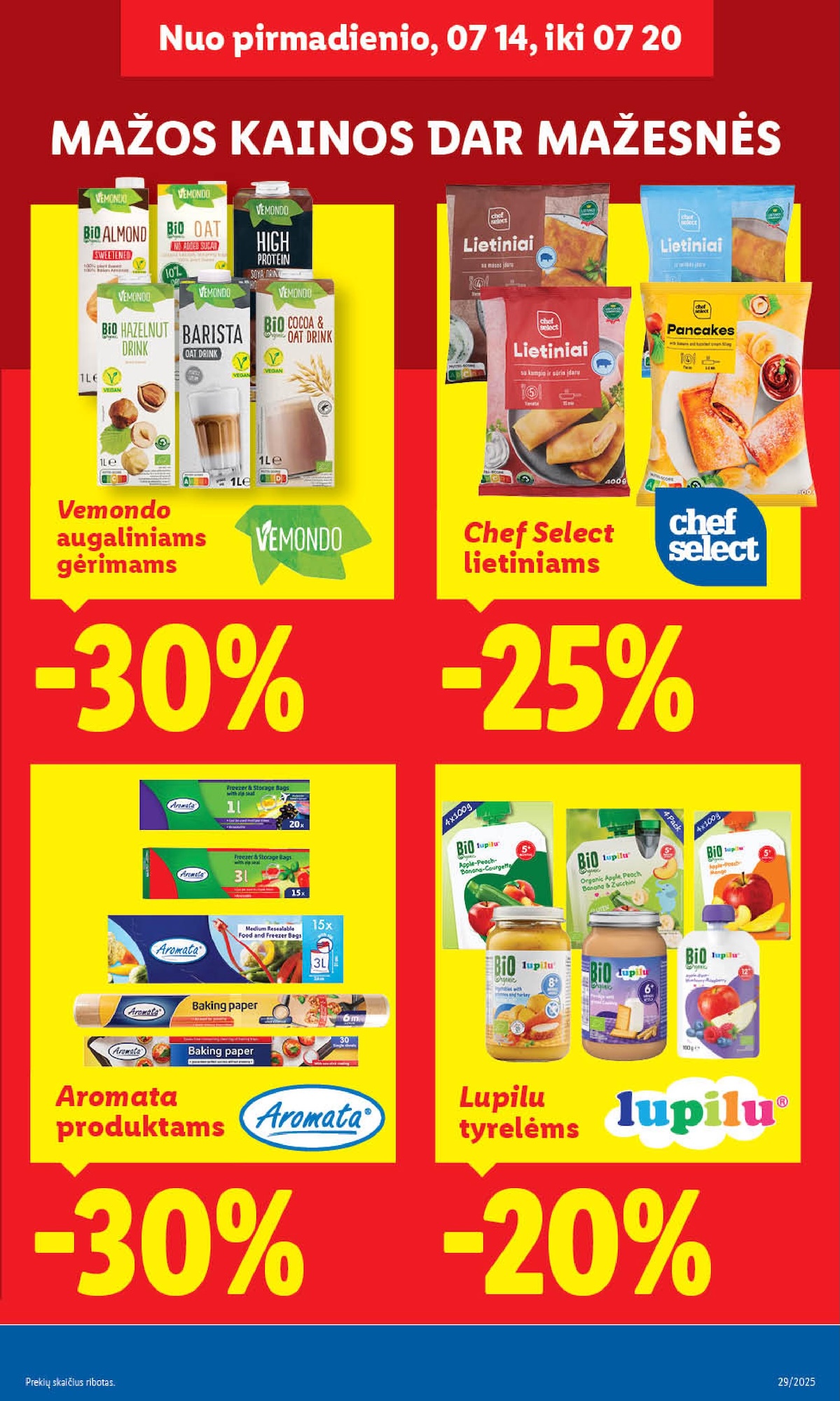 Naujausias LIDL kaininis katalogas 2025.07.14 - 2025.07.20
