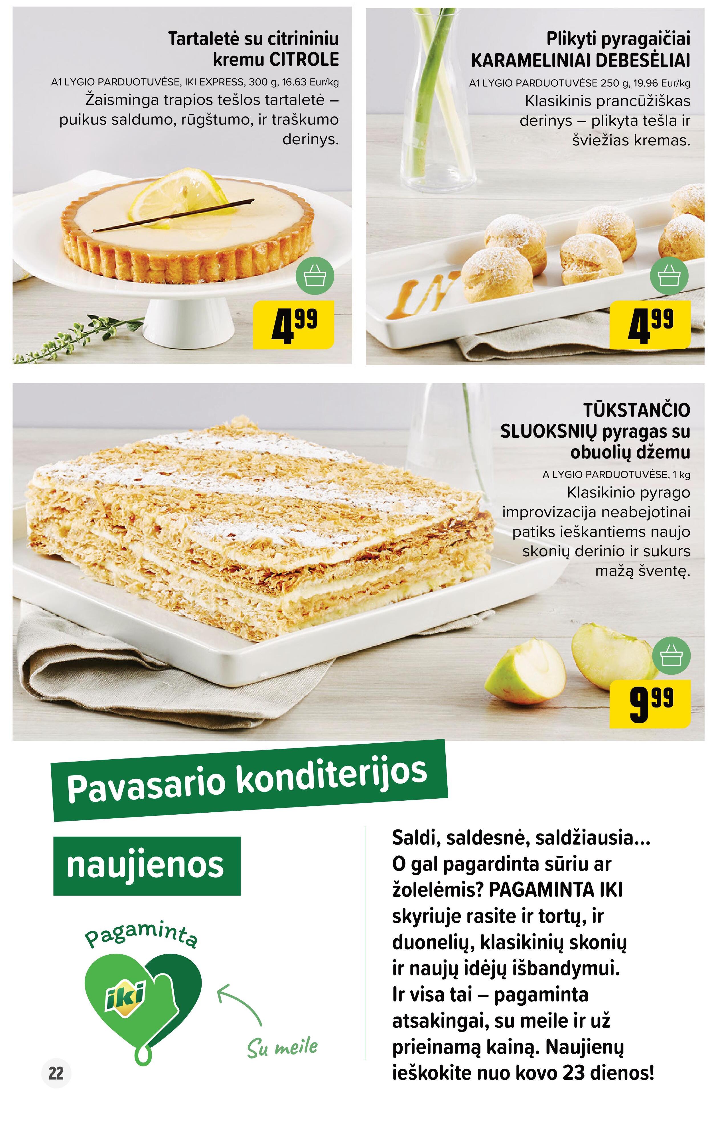 IKI kainų katalogas "Velykos arčiau tavęs"