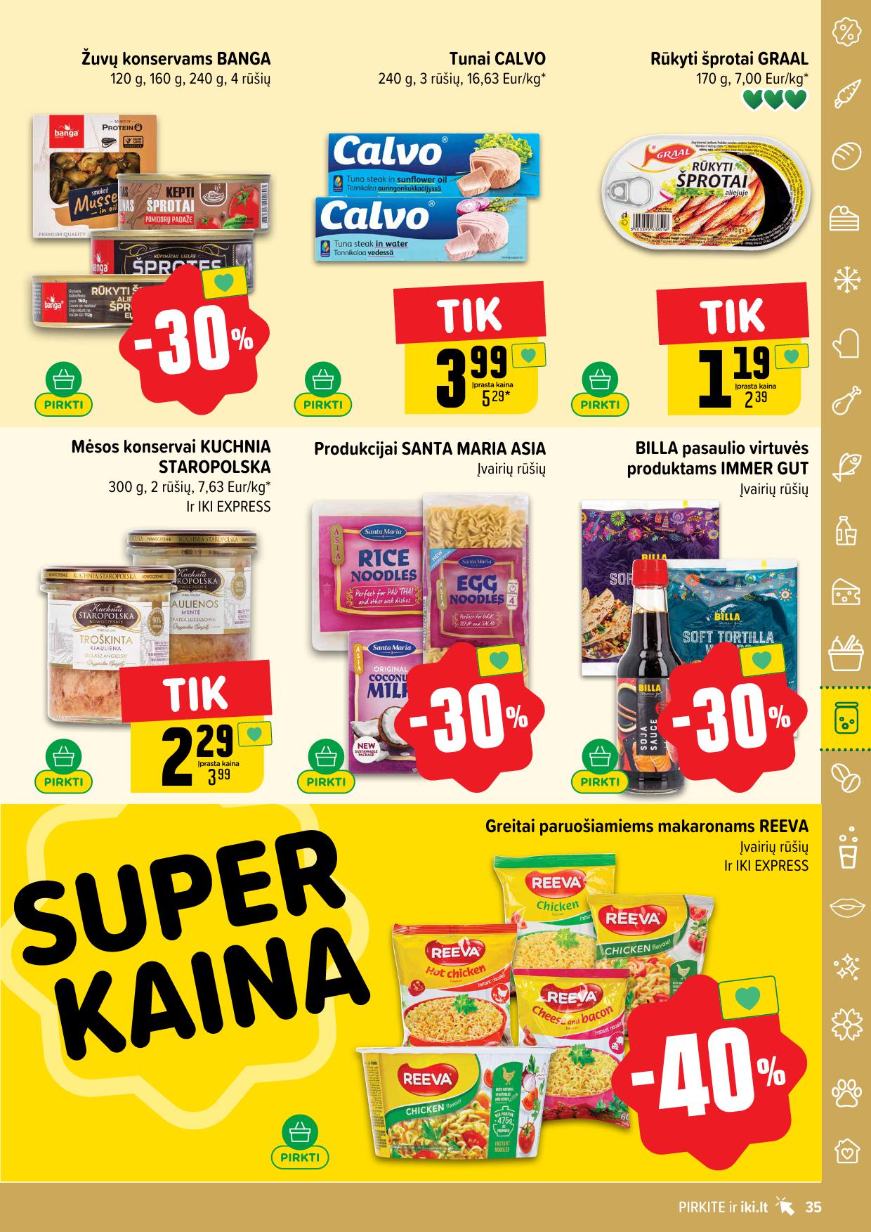 Naujausias IKI kaininis katalogas 2026.01.05 - 2026.01.11