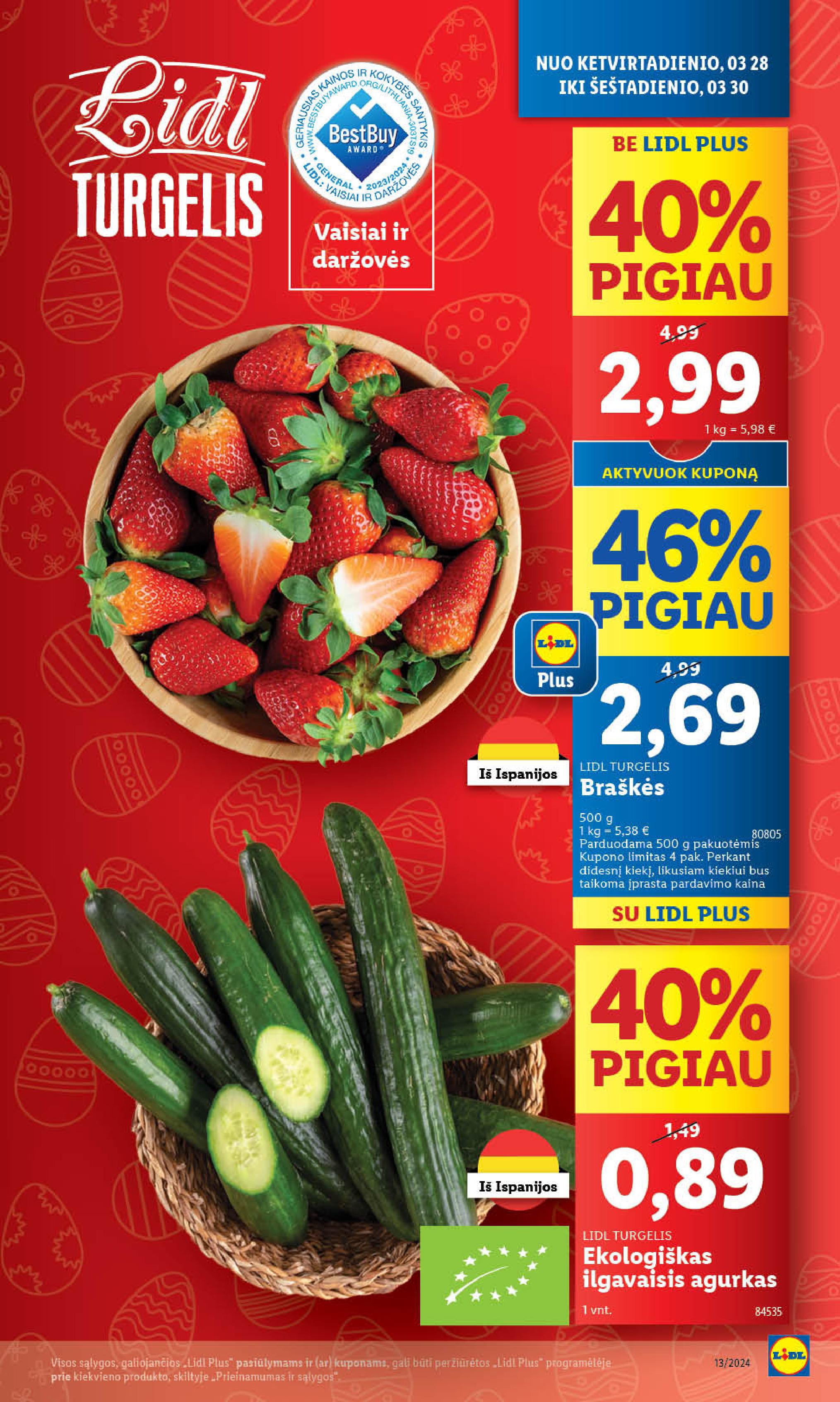 Naujausias LIDL kaininis katalogas 2024.03.25 - 2024.03.30