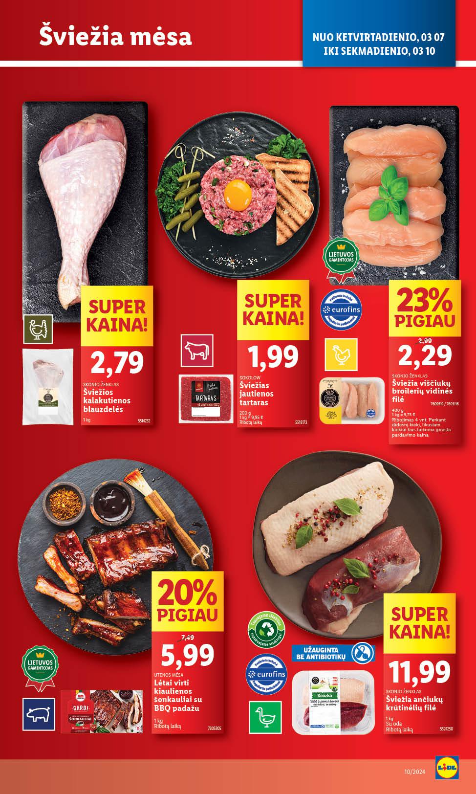 Naujausias LIDL kaininis katalogas 2024.03.04 - 2024.03.10