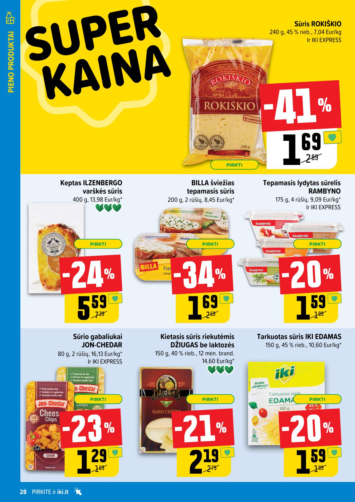 Naujausias IKI kaininis katalogas 2025.02.10 - 2025.02.16