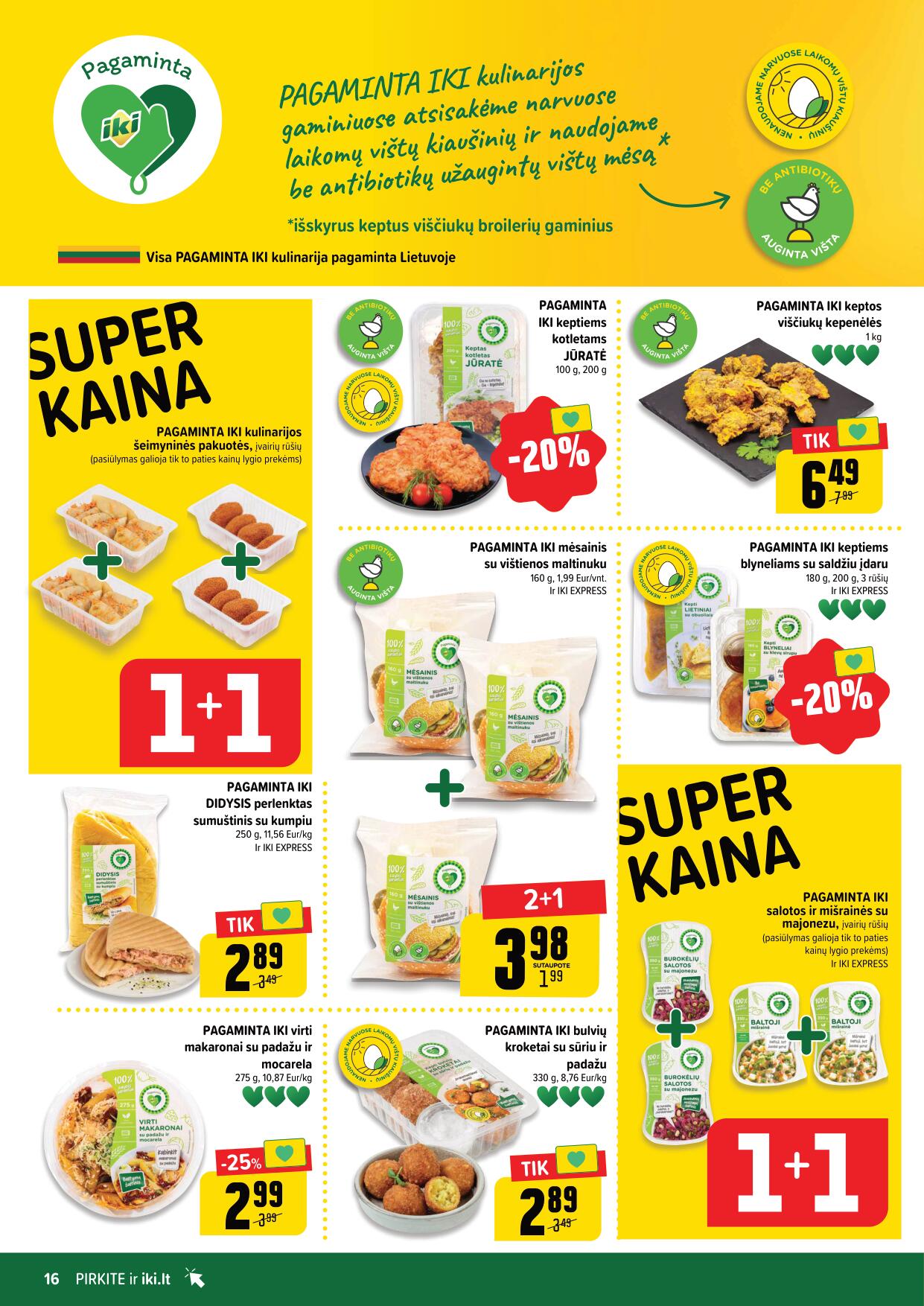 Naujausias IKI kaininis katalogas 2024.01.15 - 2024.01.21