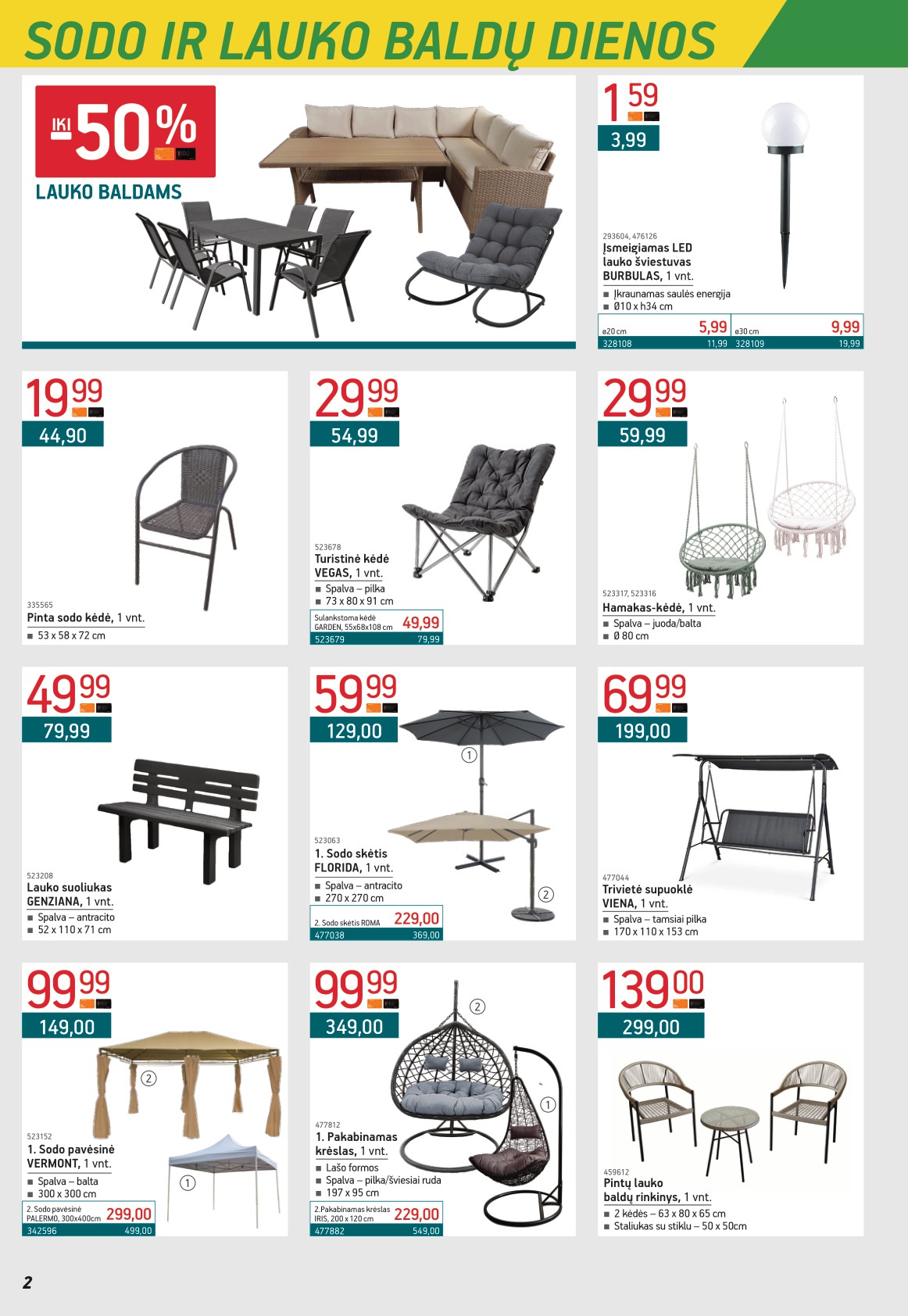 ERMITAŽAS akcijų ir nuolaidų leidinys 2026.04.01 - 2026.05.03