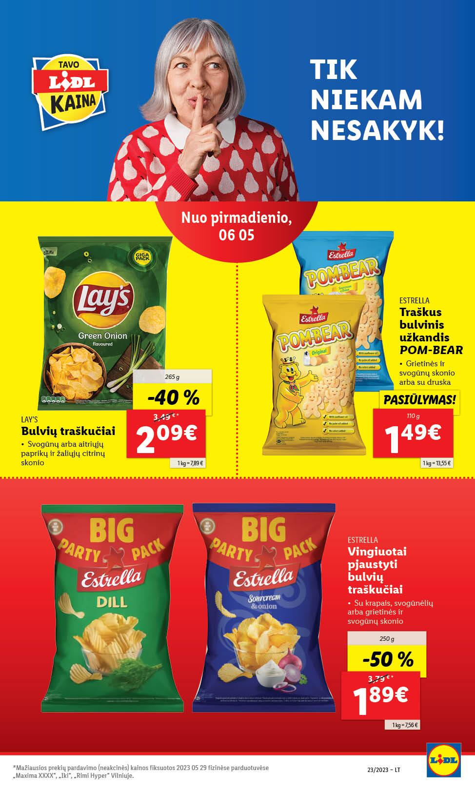 Naujausias LIDL kaininis katalogas 2023.06.05 - 2023.06.11
