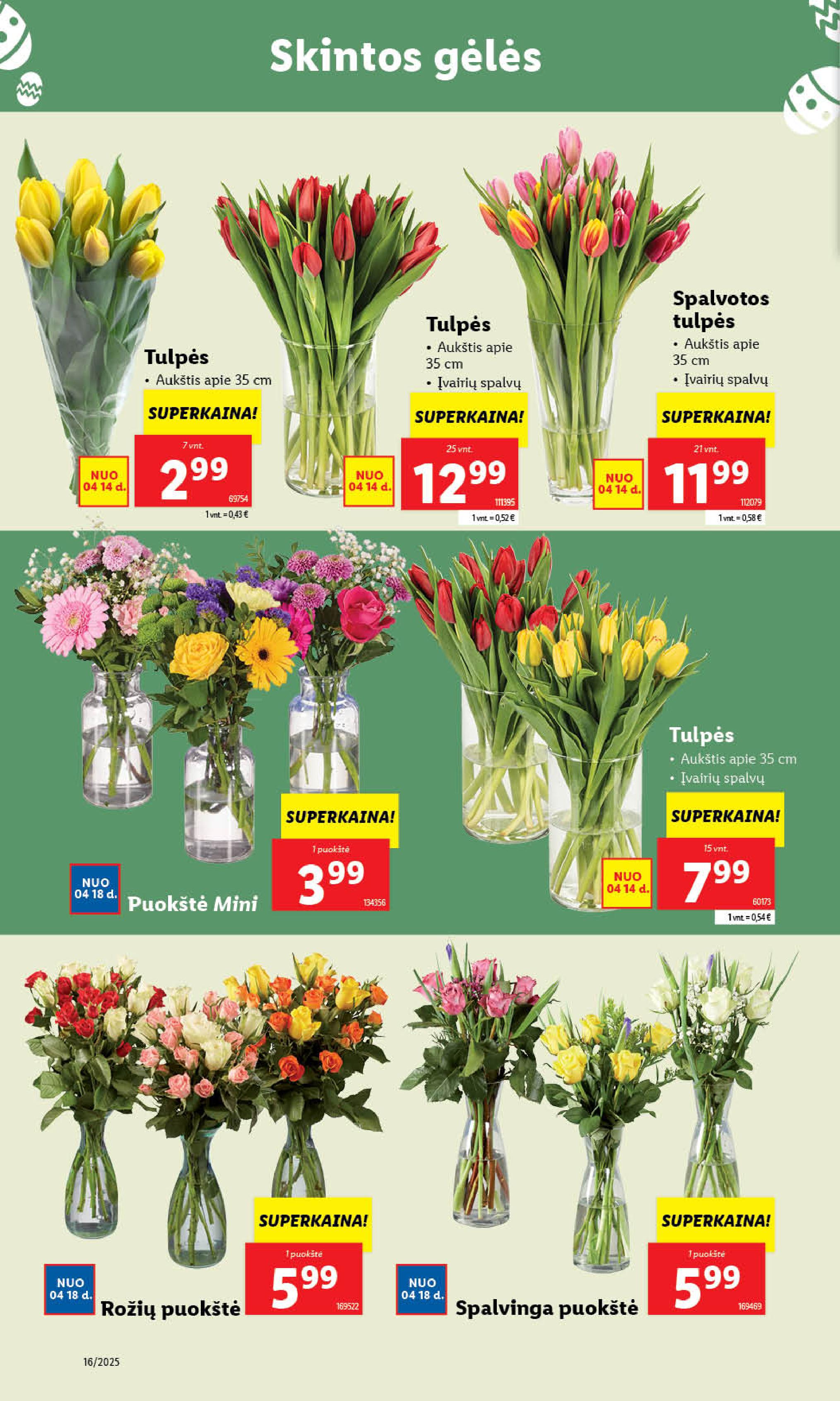 Naujausias LIDL kaininis katalogas 2025.04.14 - 2025.04.19