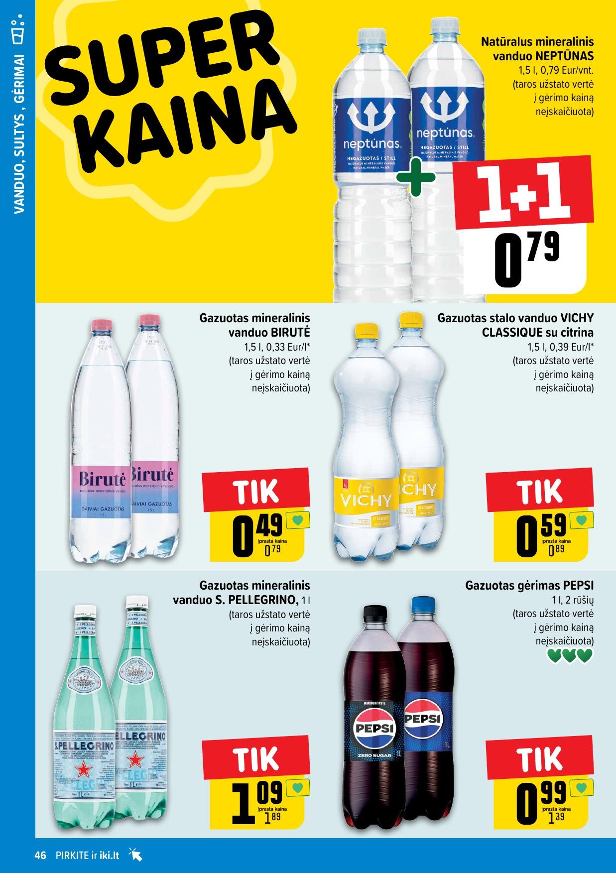 Naujausias IKI kaininis katalogas 2024.08.26 - 2024.09.01