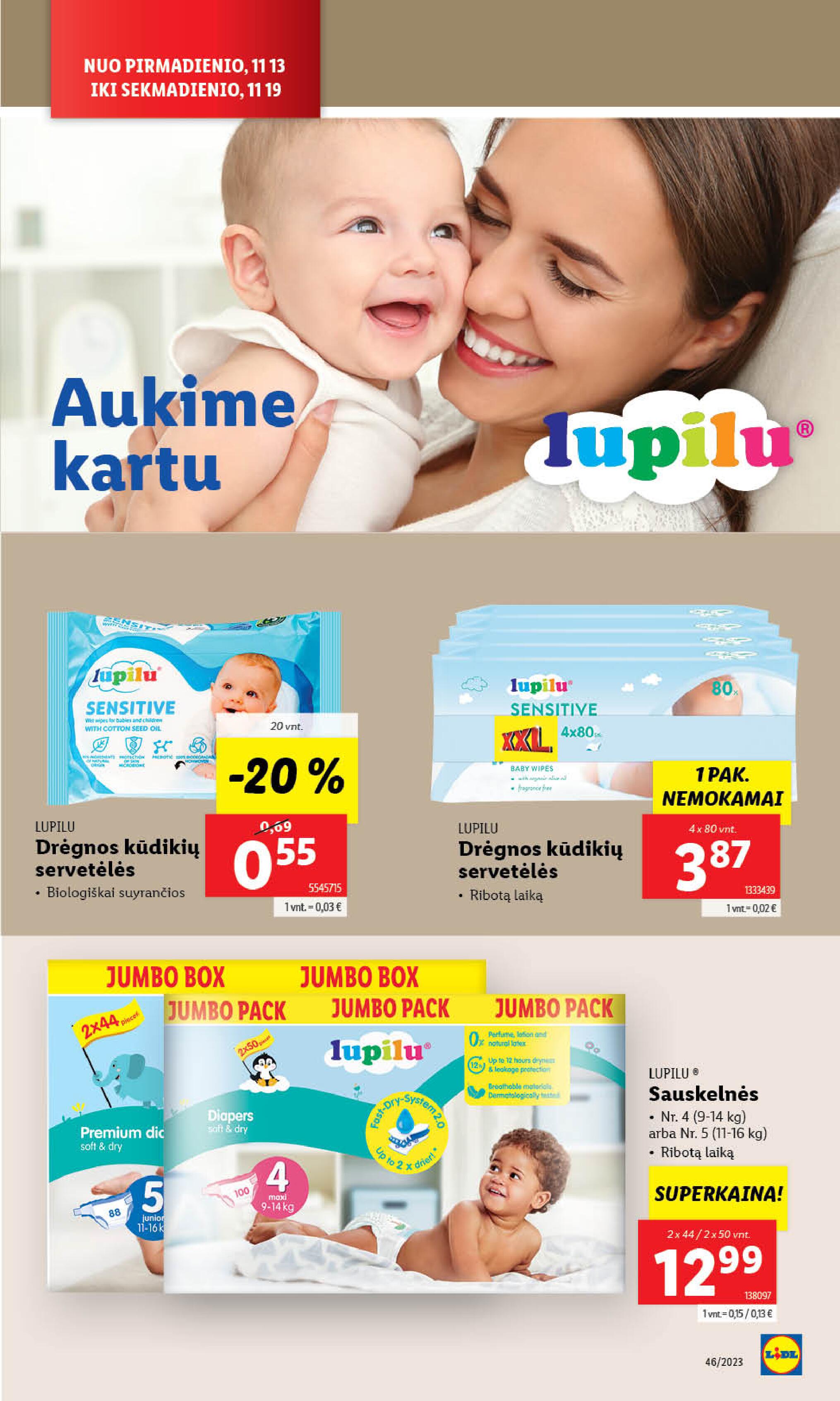 Naujausias LIDL kaininis katalogas 2023.11.13 - 2023.11.19