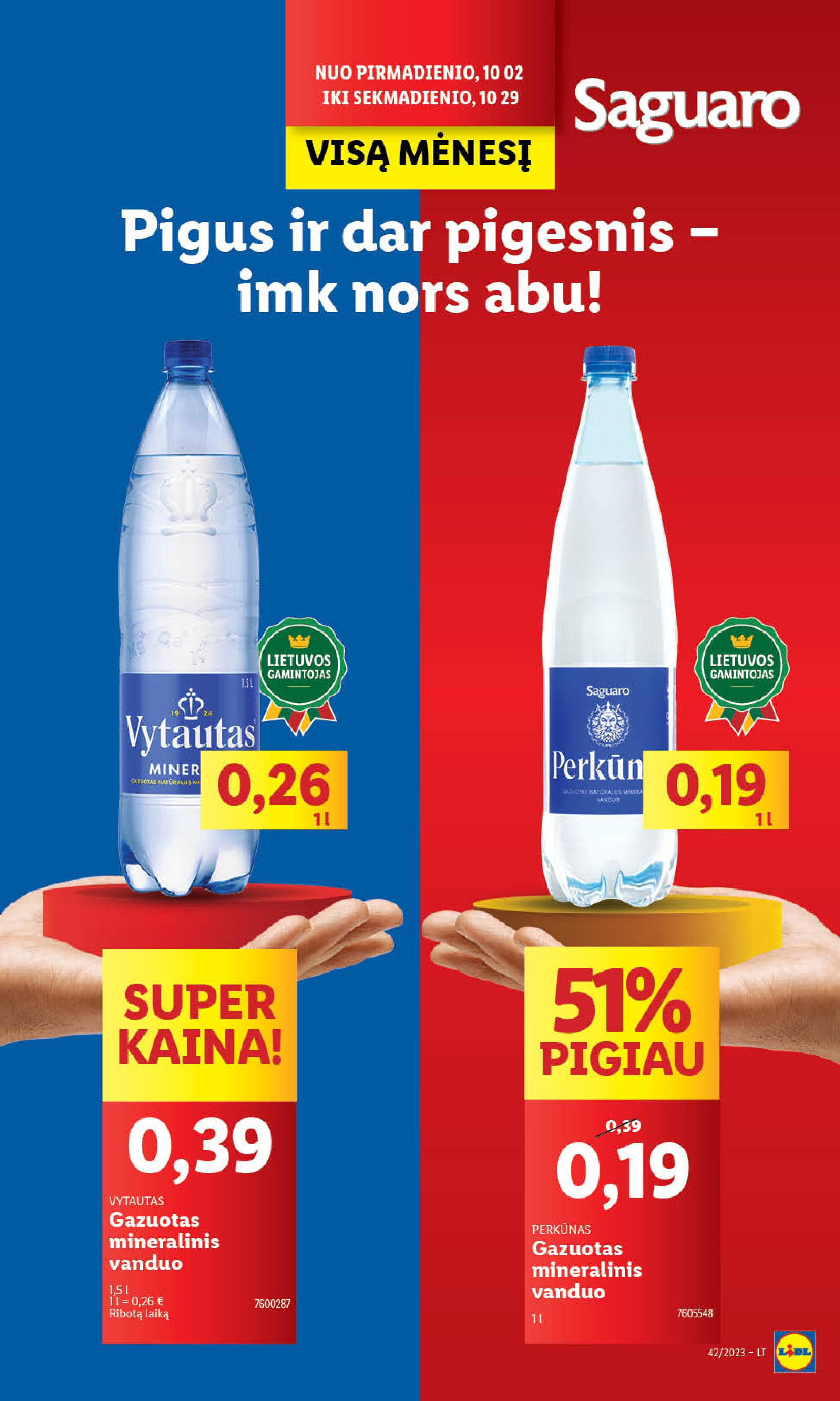Naujausias LIDL kaininis katalogas 2023.10.16 - 2023.10.22