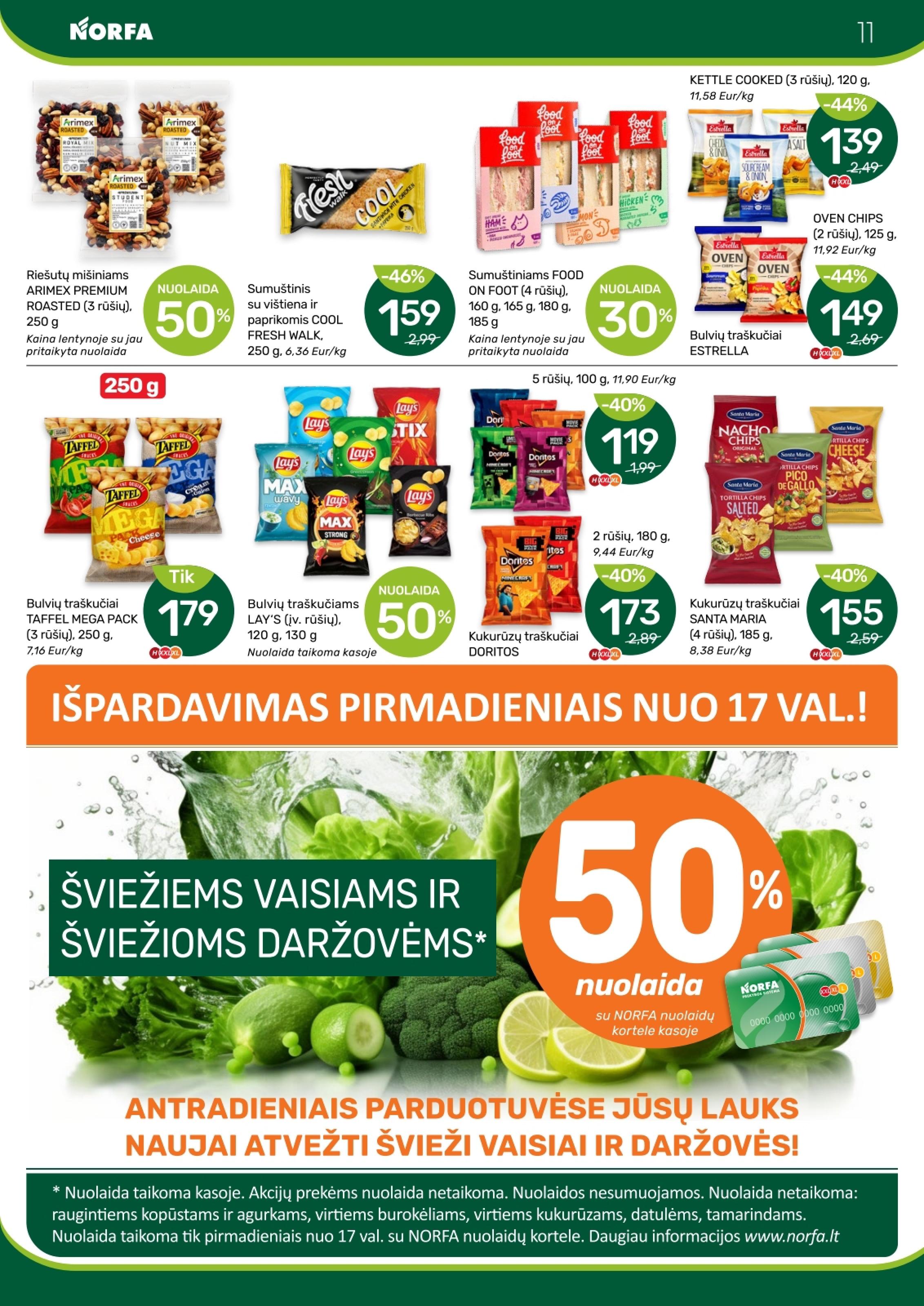 Naujausias NORFA kaininis katalogas 2025.06.12 - 2025.06.25