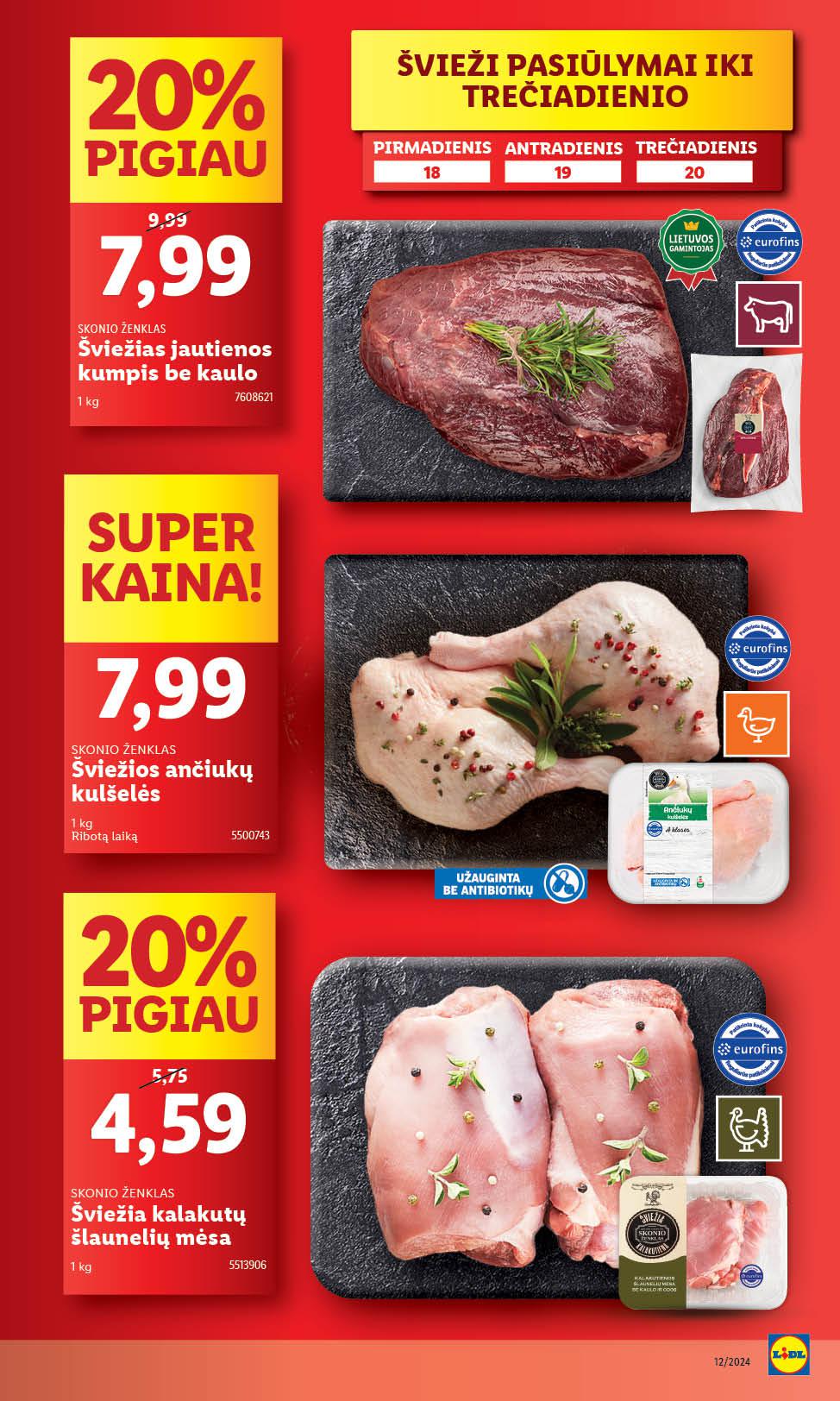 Naujausias LIDL kaininis katalogas 2024.03.18 - 2024.03.24
