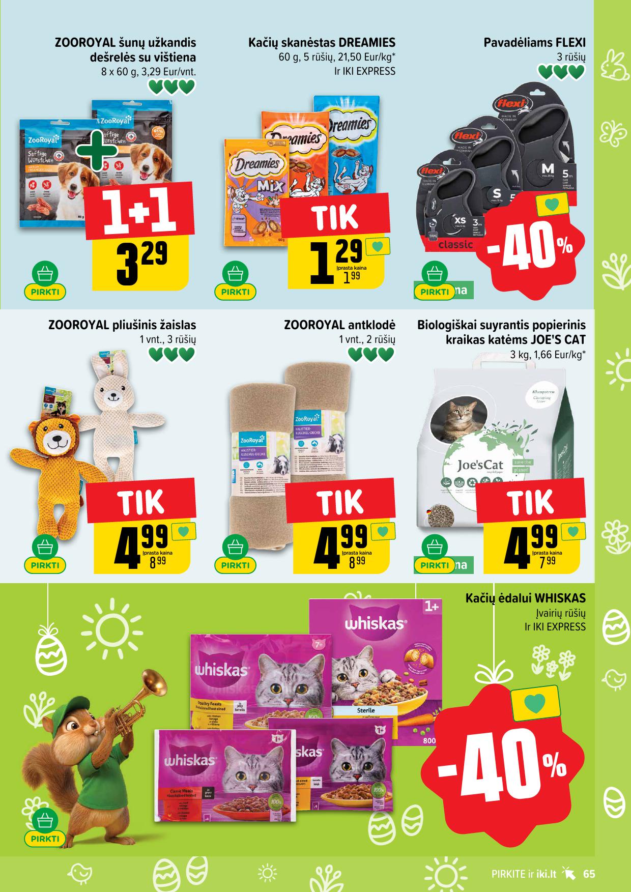 Naujausias IKI kaininis katalogas 2026.03.23 - 2026.03.29