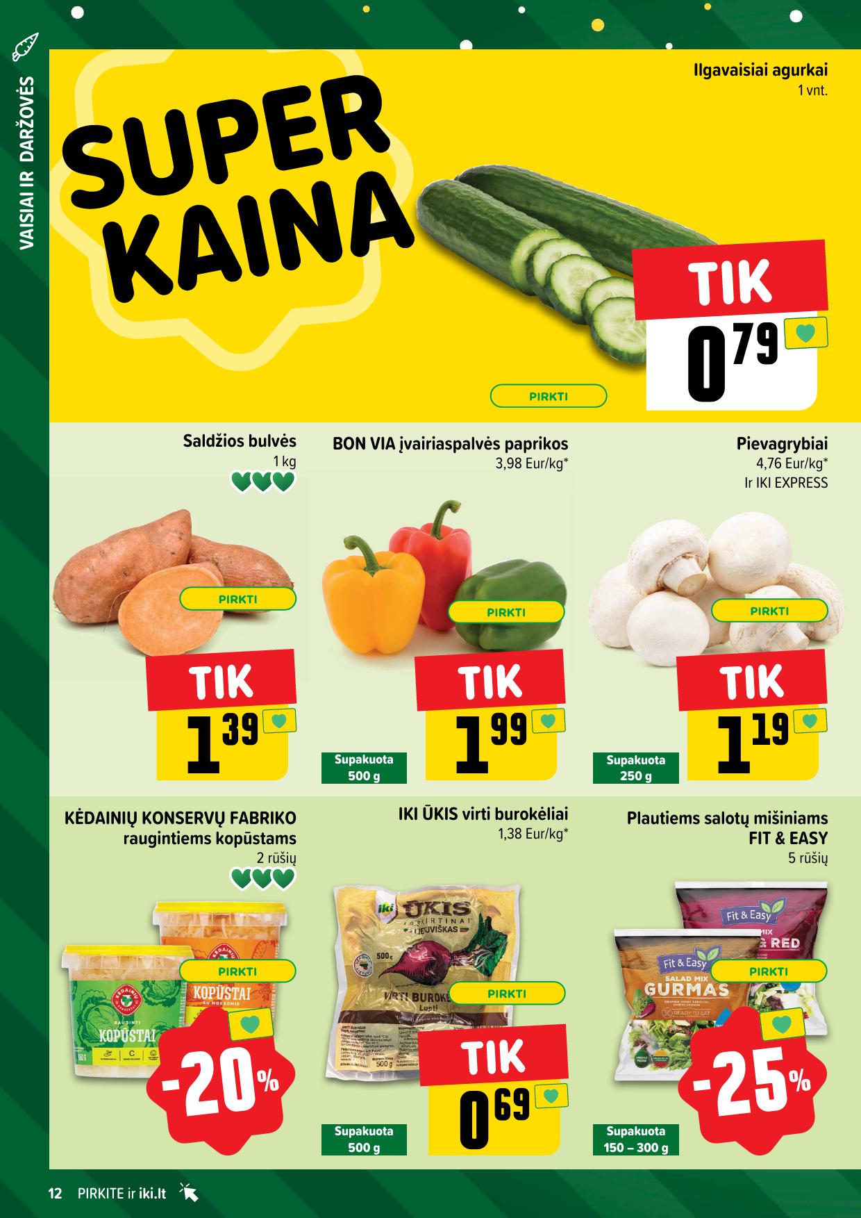 Naujausias IKI kaininis katalogas 2024.11.11 - 2024.11.17