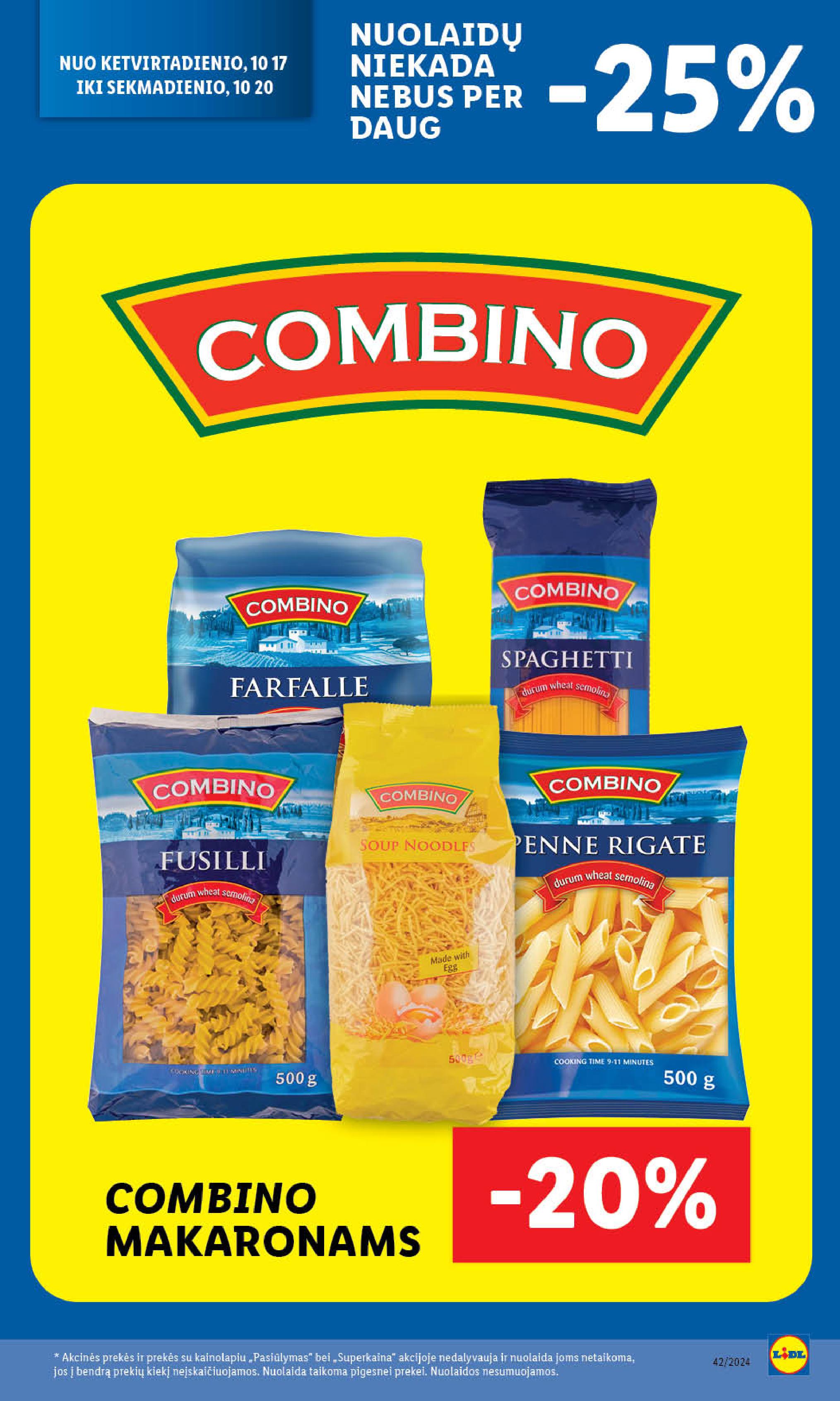 Naujausias LIDL kaininis katalogas 2024.10.14 - 2024.10.20