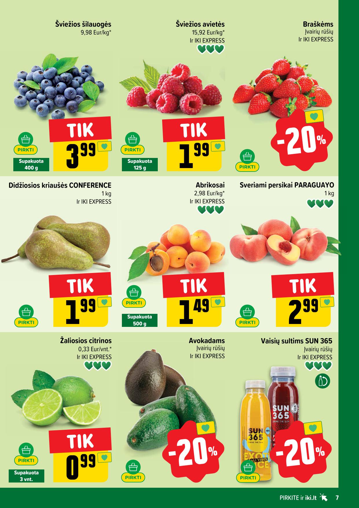 IKI SAVAITĖLĖ akcijų ir nuolaidų leidinys Nr.27 2026.06.29 - 2026.07.05