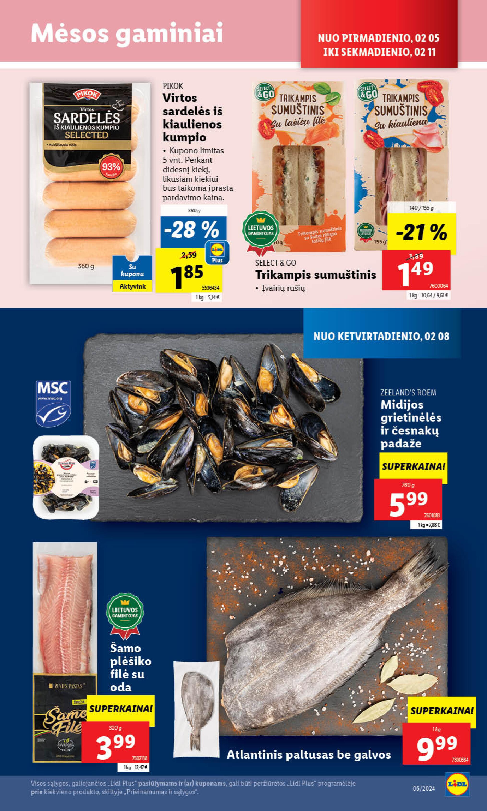 Naujausias LIDL kaininis katalogas 2024.02.05 - 2024.02.11