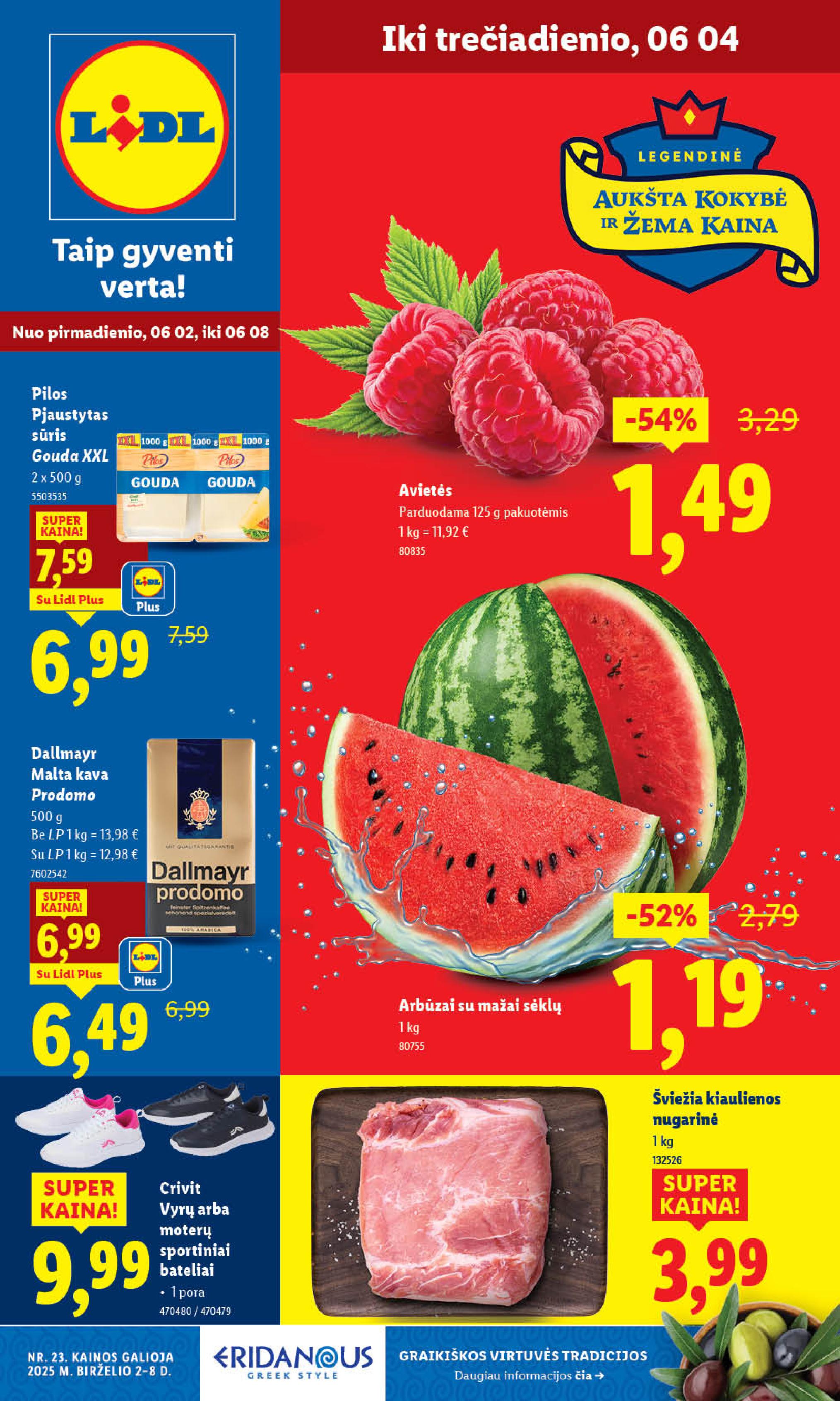 Naujausias LIDL kaininis katalogas 2025.06.02 - 2025.06.08