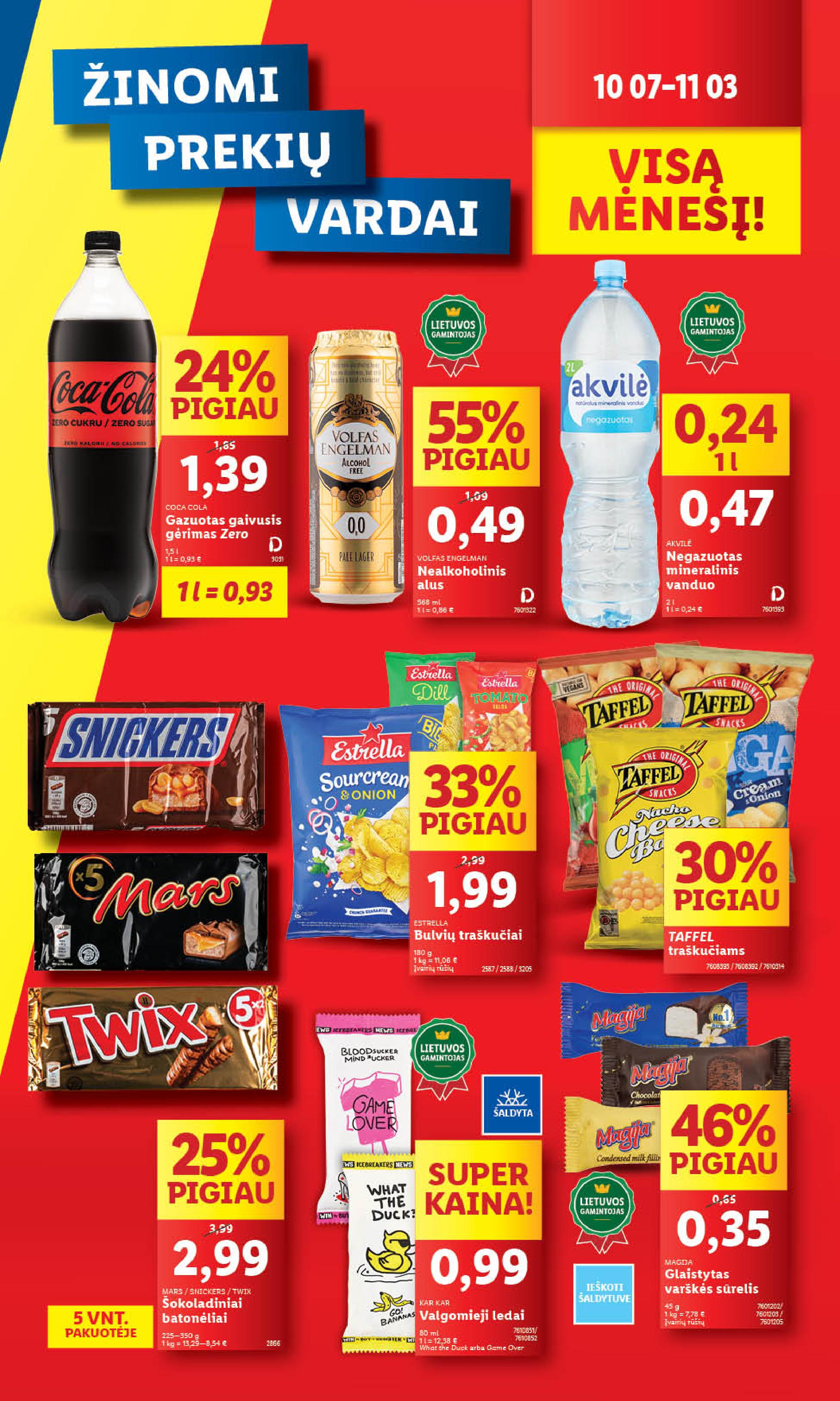 Naujausias LIDL kaininis katalogas 2024.10.14 - 2024.10.20