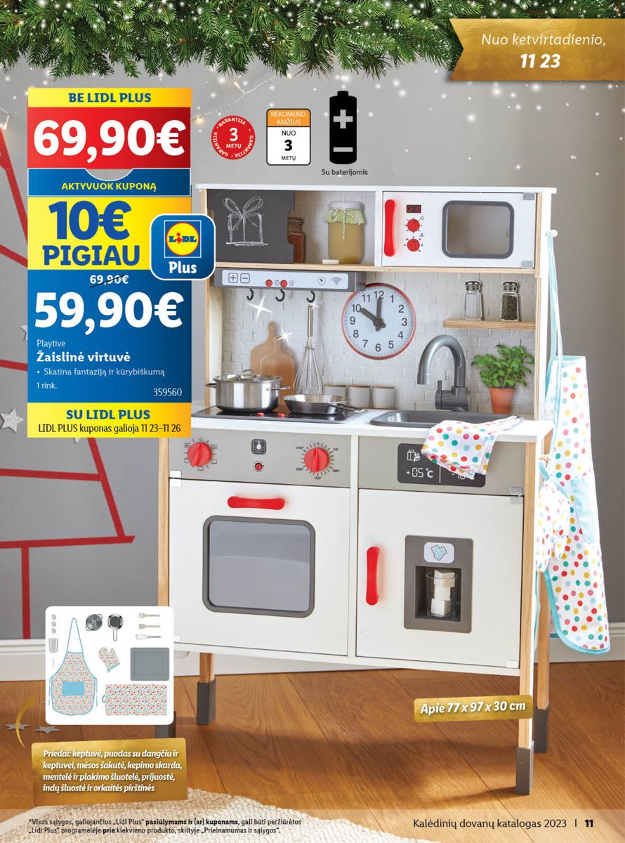 LIDL Kalėdinių dovanų katalogas "Sukurkime Kalėdų stebuklą"