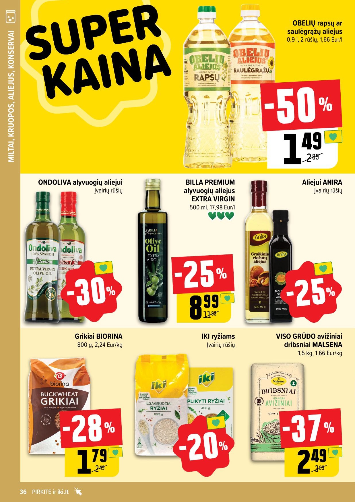 Naujausias IKI kaininis katalogas 2024.08.12 - 2024.08.18