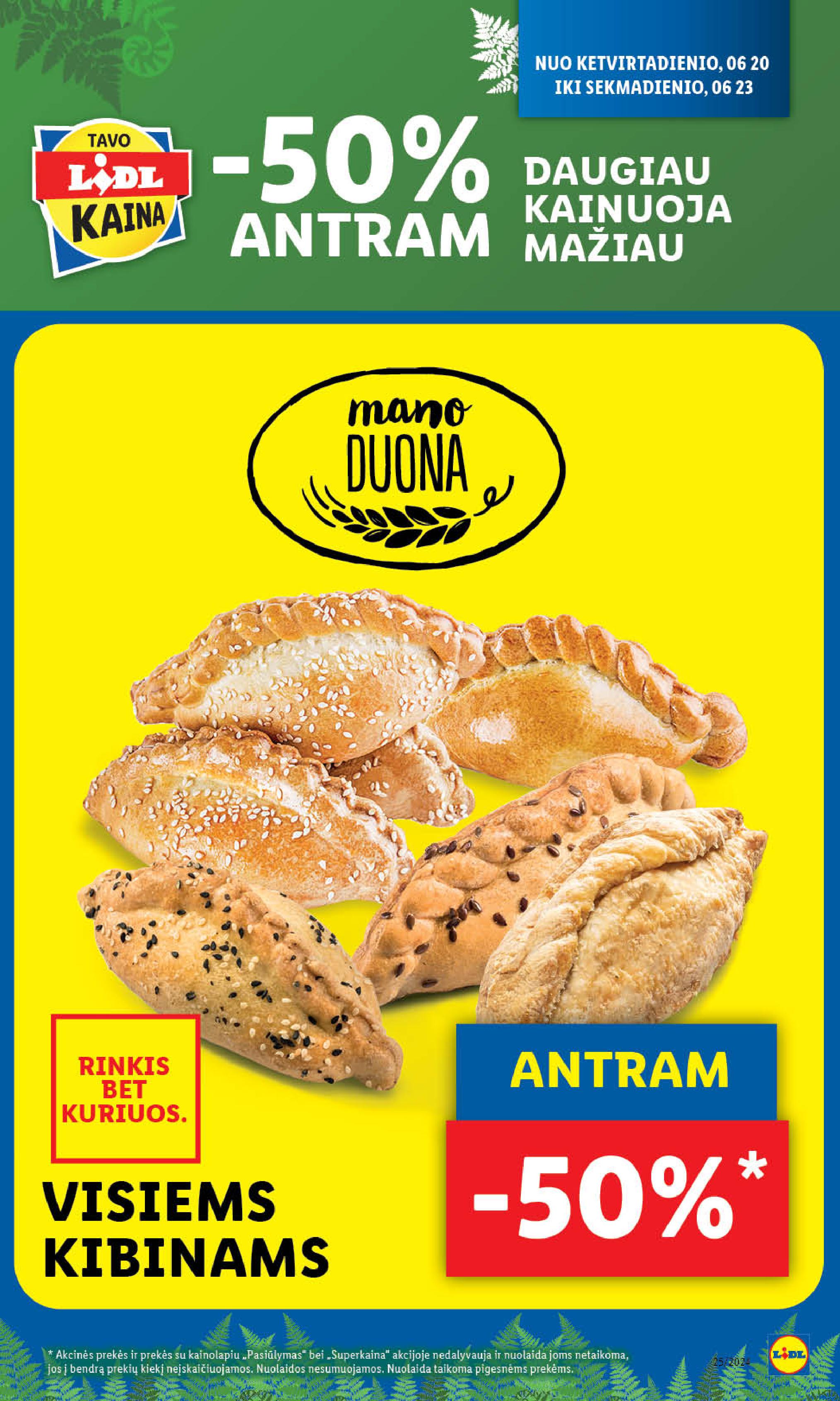 Naujausias LIDL kaininis katalogas 2024.06.17 - 2024.06.23