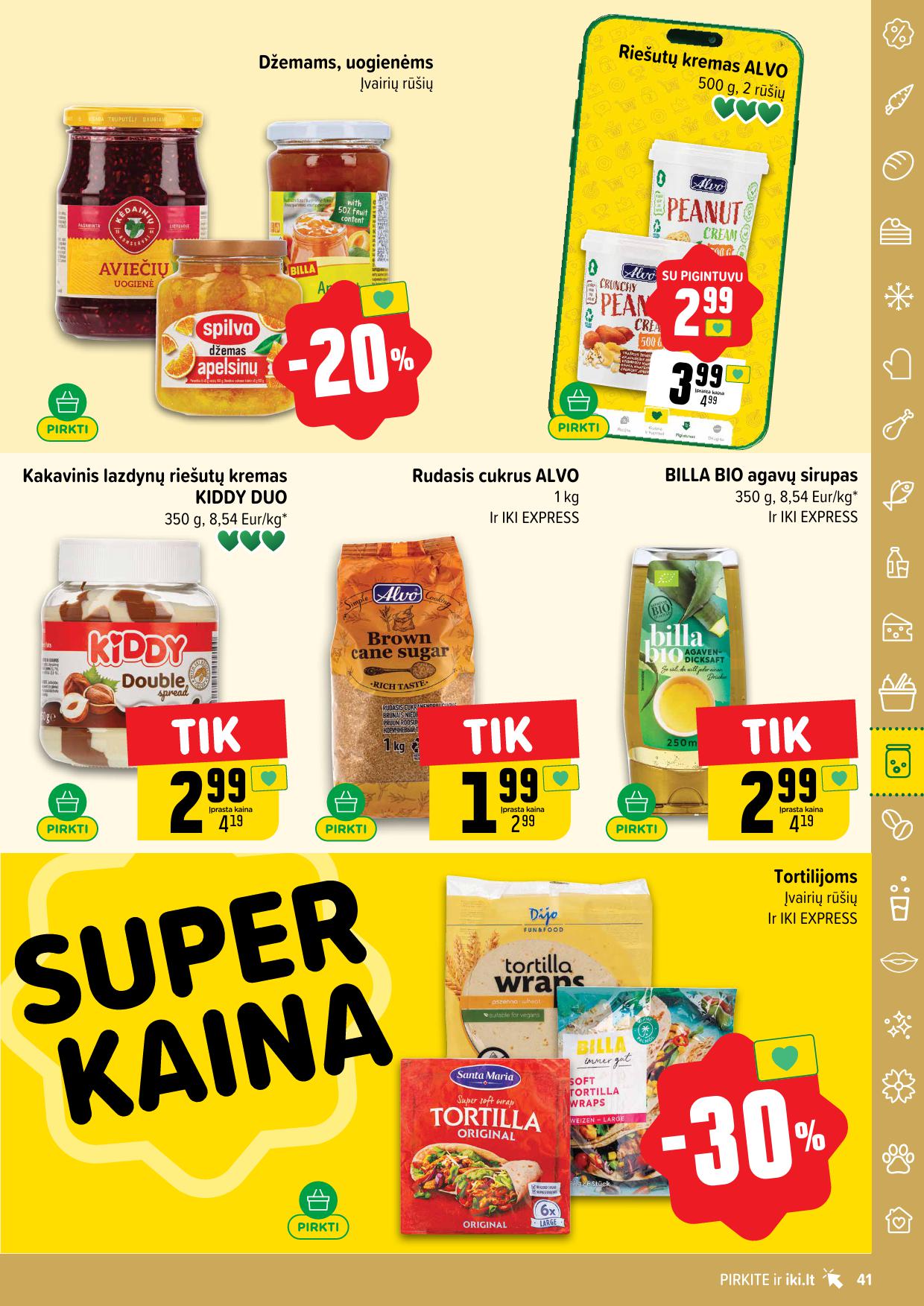 Naujausias IKI kaininis katalogas 2025.08.04 - 2025.08.10