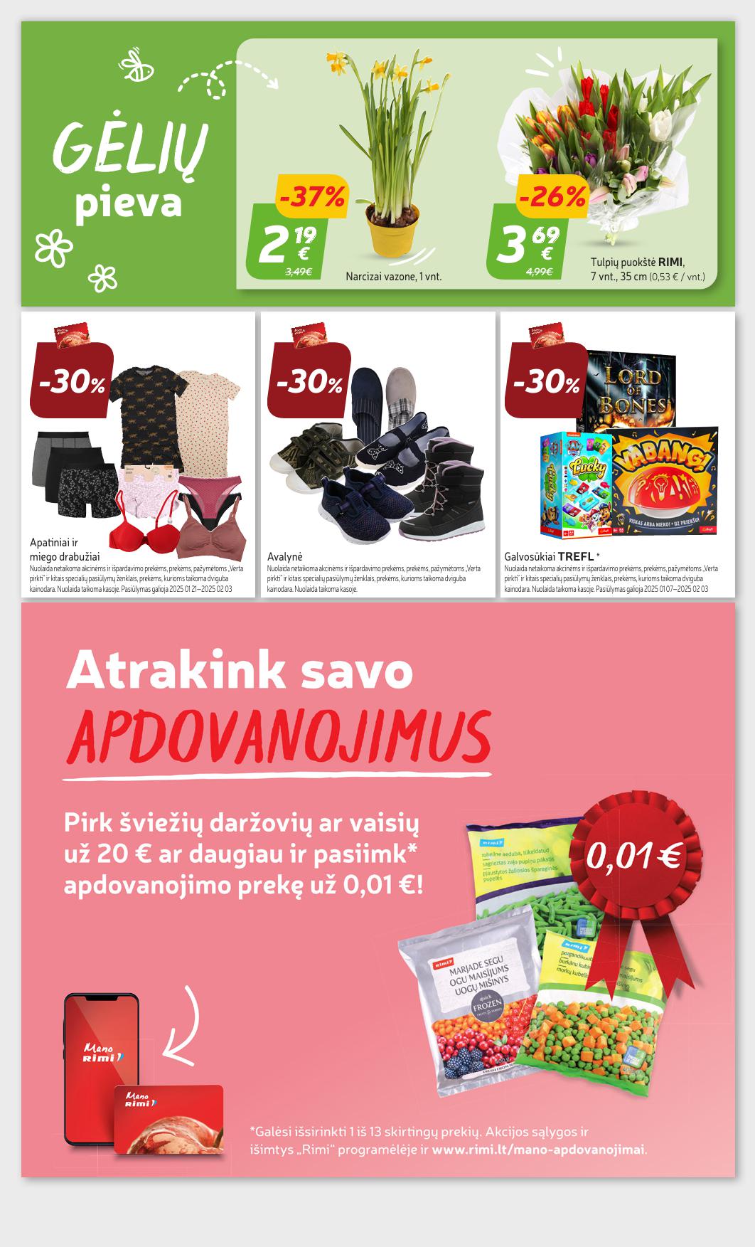 Naujausias RIMI kaininis katalogas 2025.01.28 - 2025.02.03