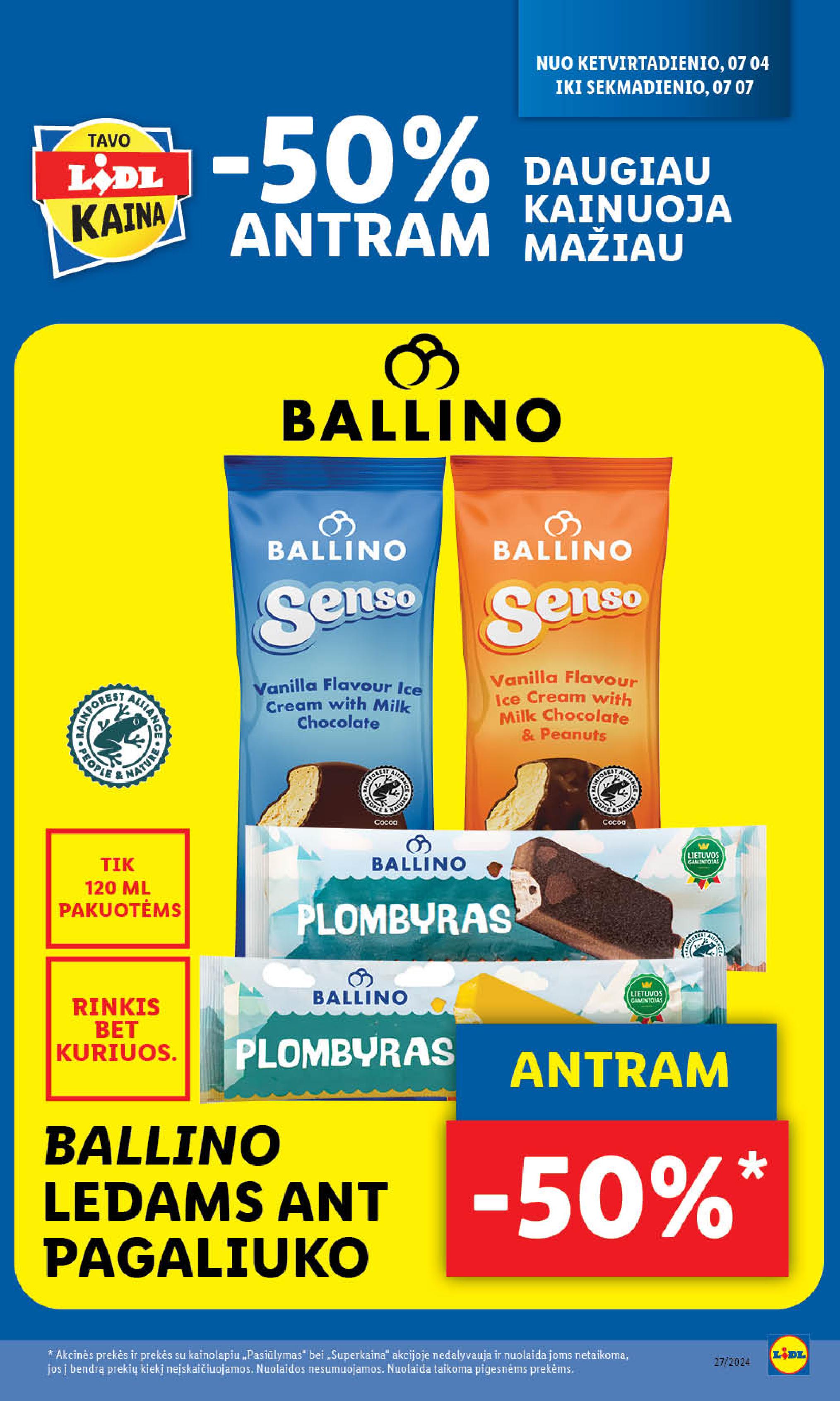 Naujausias LIDL kaininis katalogas 2024.07.01 - 2024.07.07