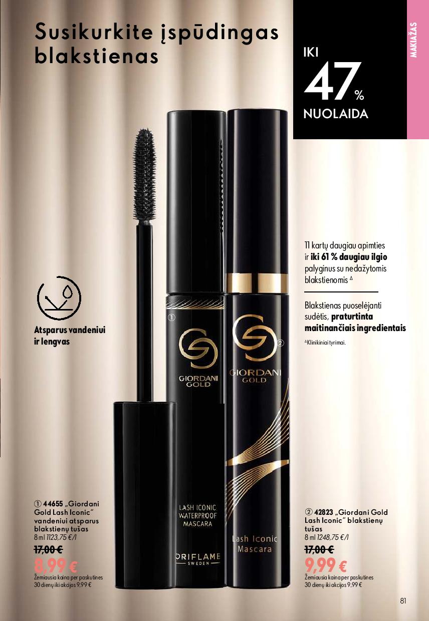 ORIFLAME  katalogas galioja 2026.08.26 - 2026.09.15