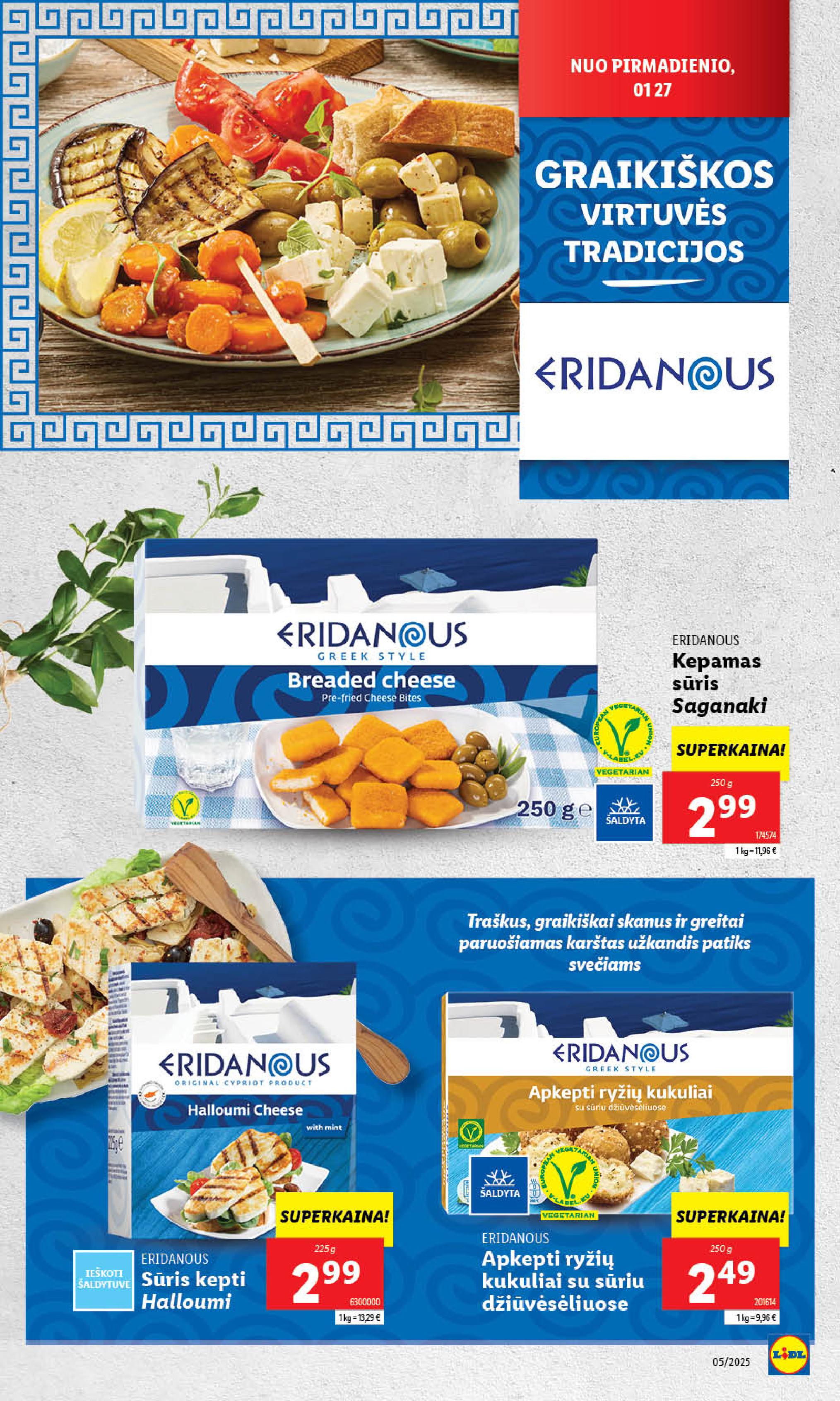 Naujausias LIDL kaininis katalogas 2025.01.27 - 2025.02.02