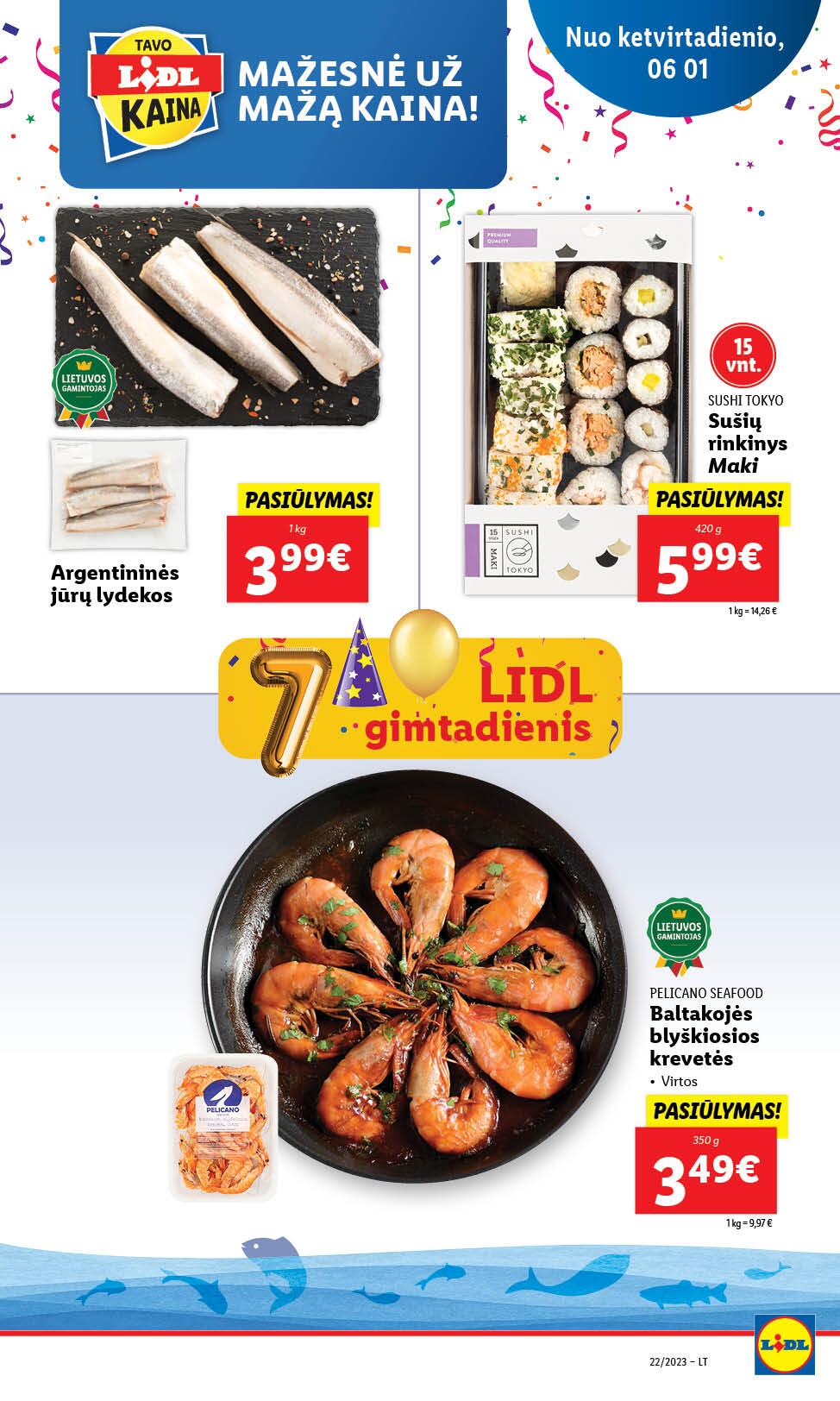 Naujausias LIDL kaininis katalogas 2023.05.29 - 2023.06.04