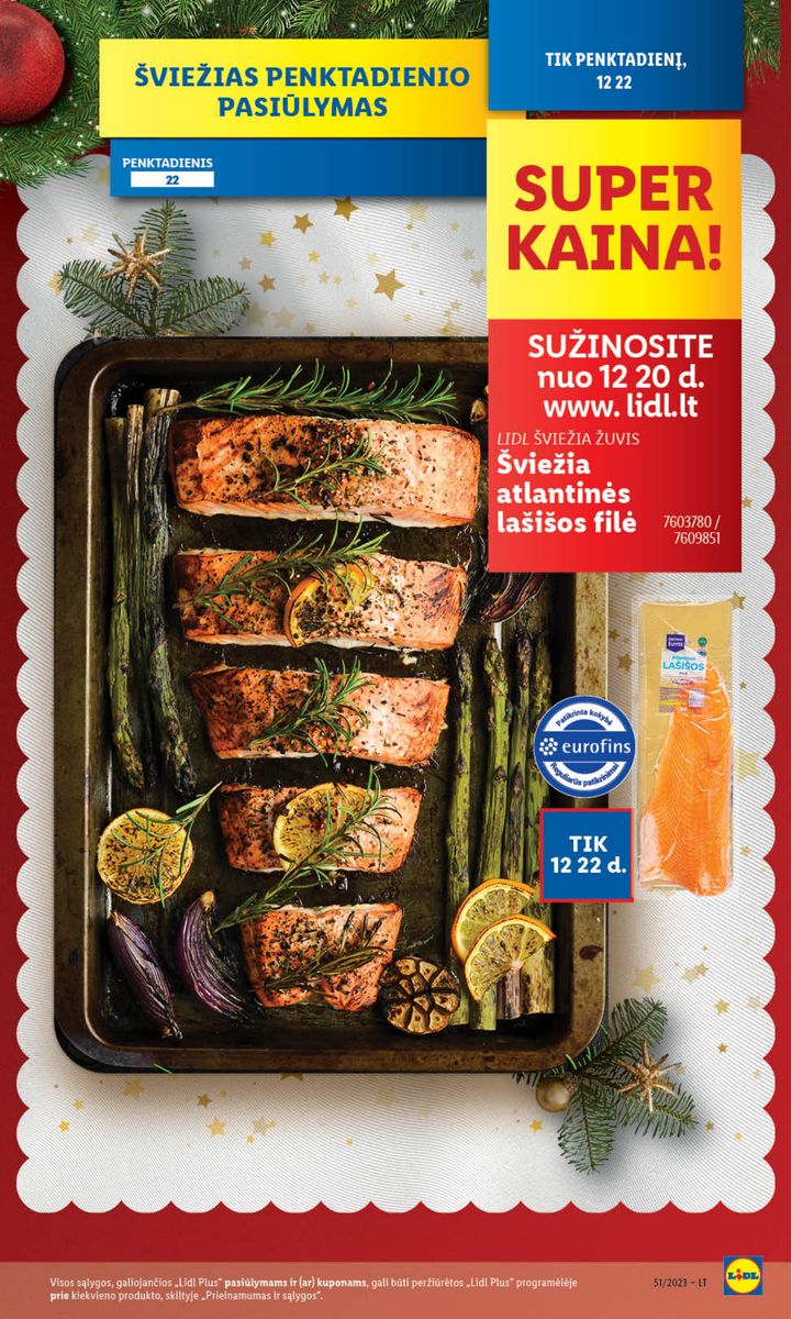 Naujausias LIDL kaininis katalogas 2023.12.18 - 2023.12.24