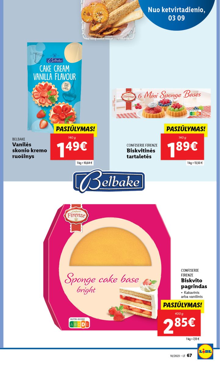 Naujausias LIDL kaininis katalogas 2023.03.06 - 2023.03.12
