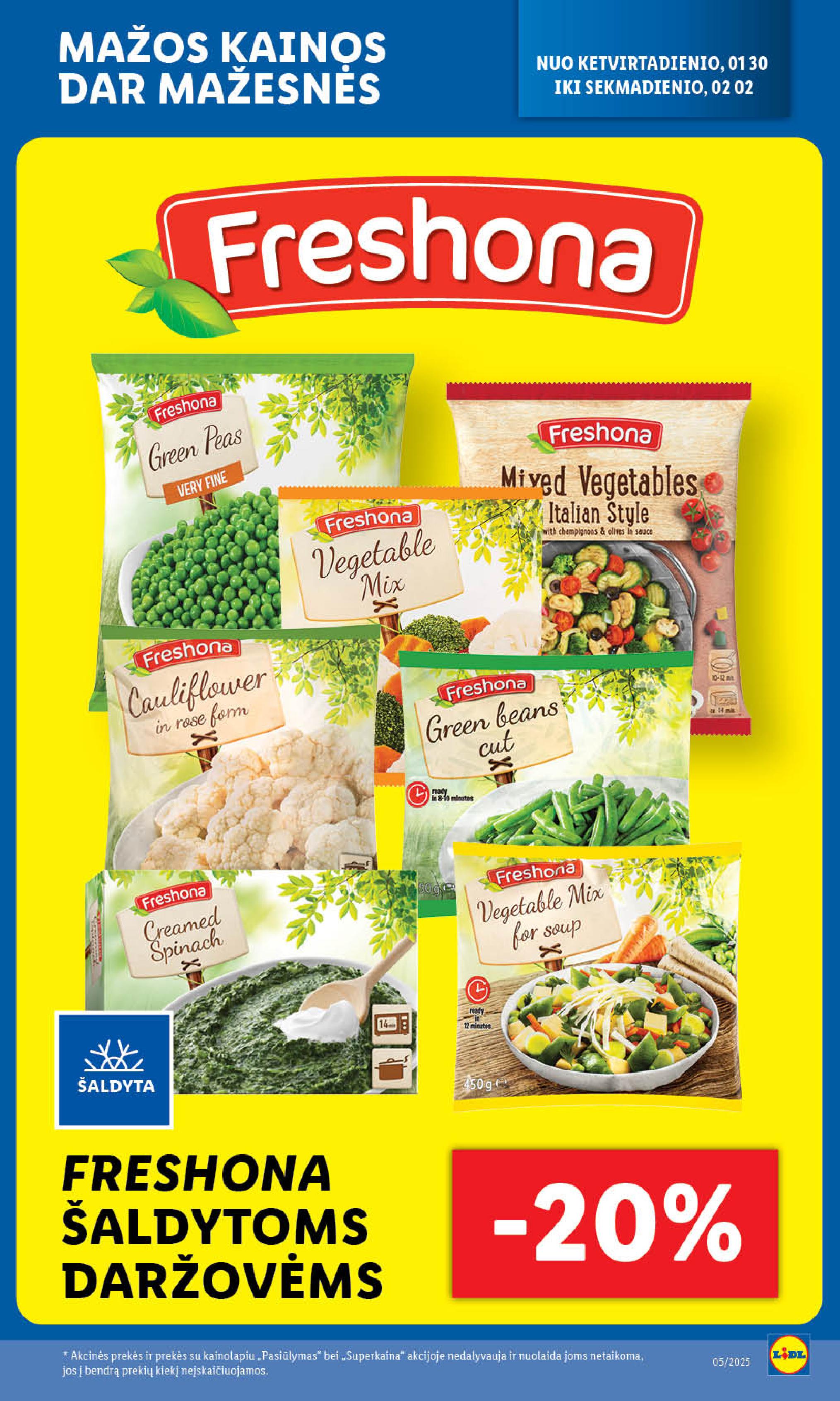 Naujausias LIDL kaininis katalogas 2025.01.27 - 2025.02.02