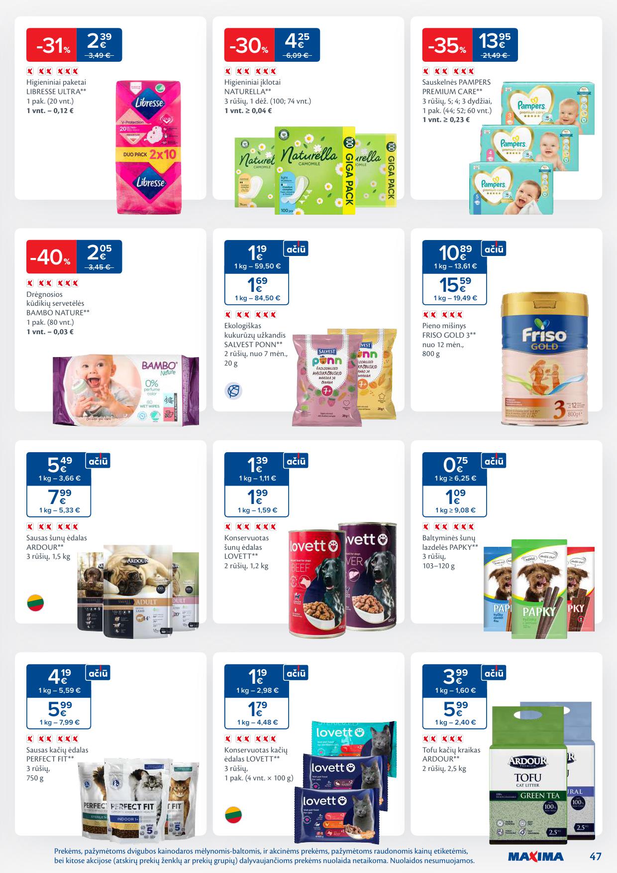 Naujausias MAXIMA kaininis katalogas 2026.02.24 - 2026.03.02