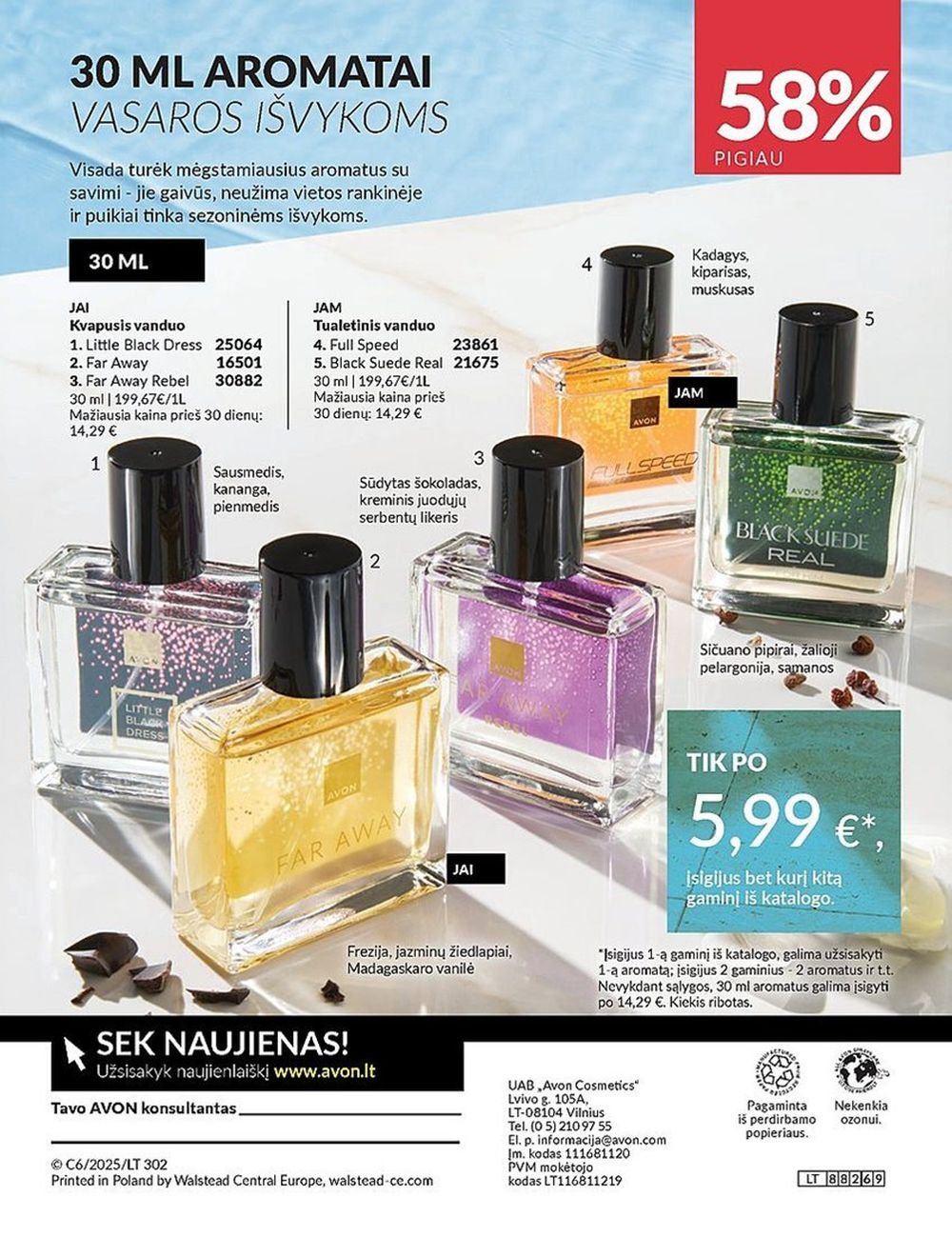 AVON katalogas galioja 2025.06.01 - 2025.06.30
