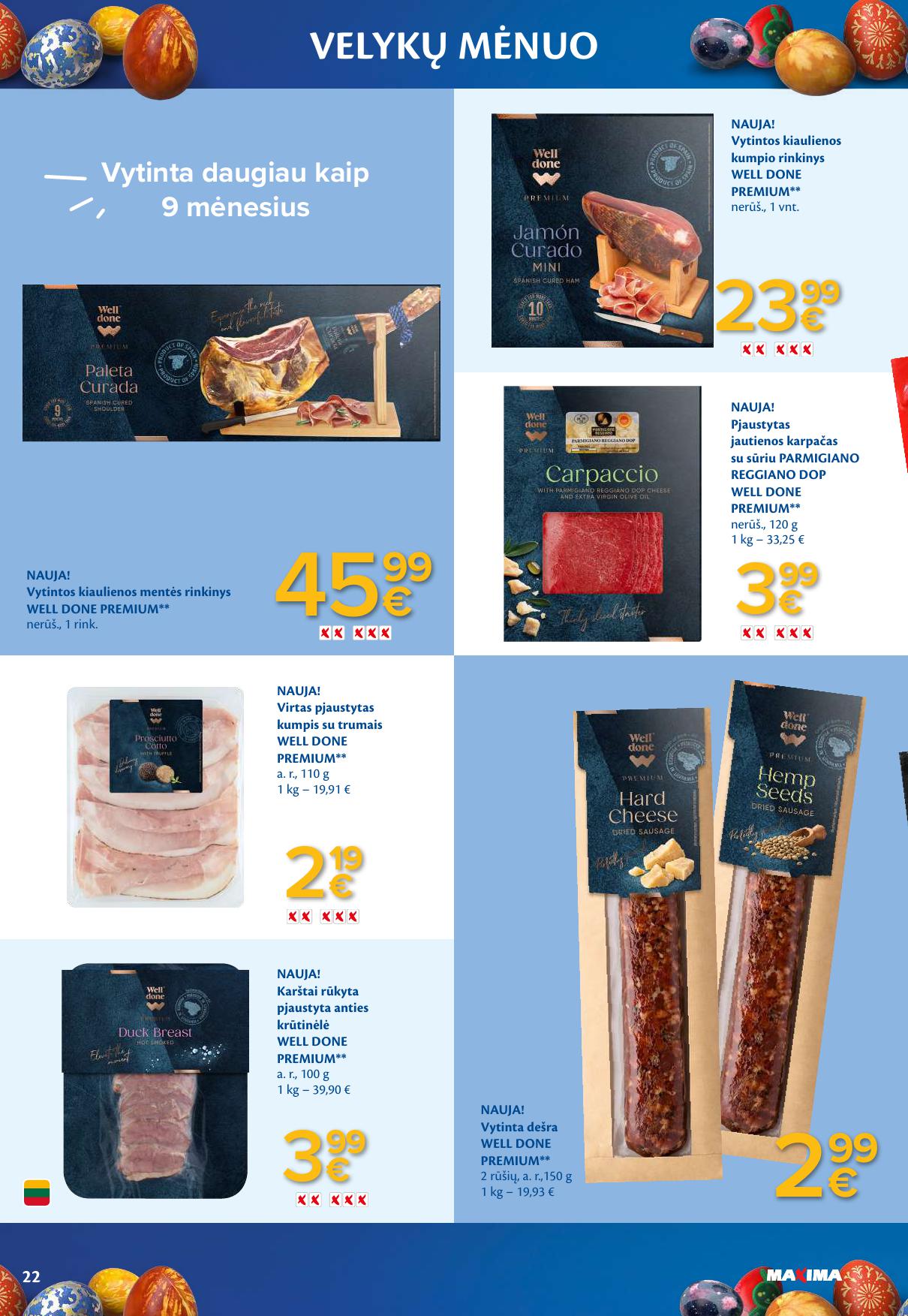 MAXIMA katalogas "VELYKŲ MĖNUO" 2026.03.03 - 2026.04.06